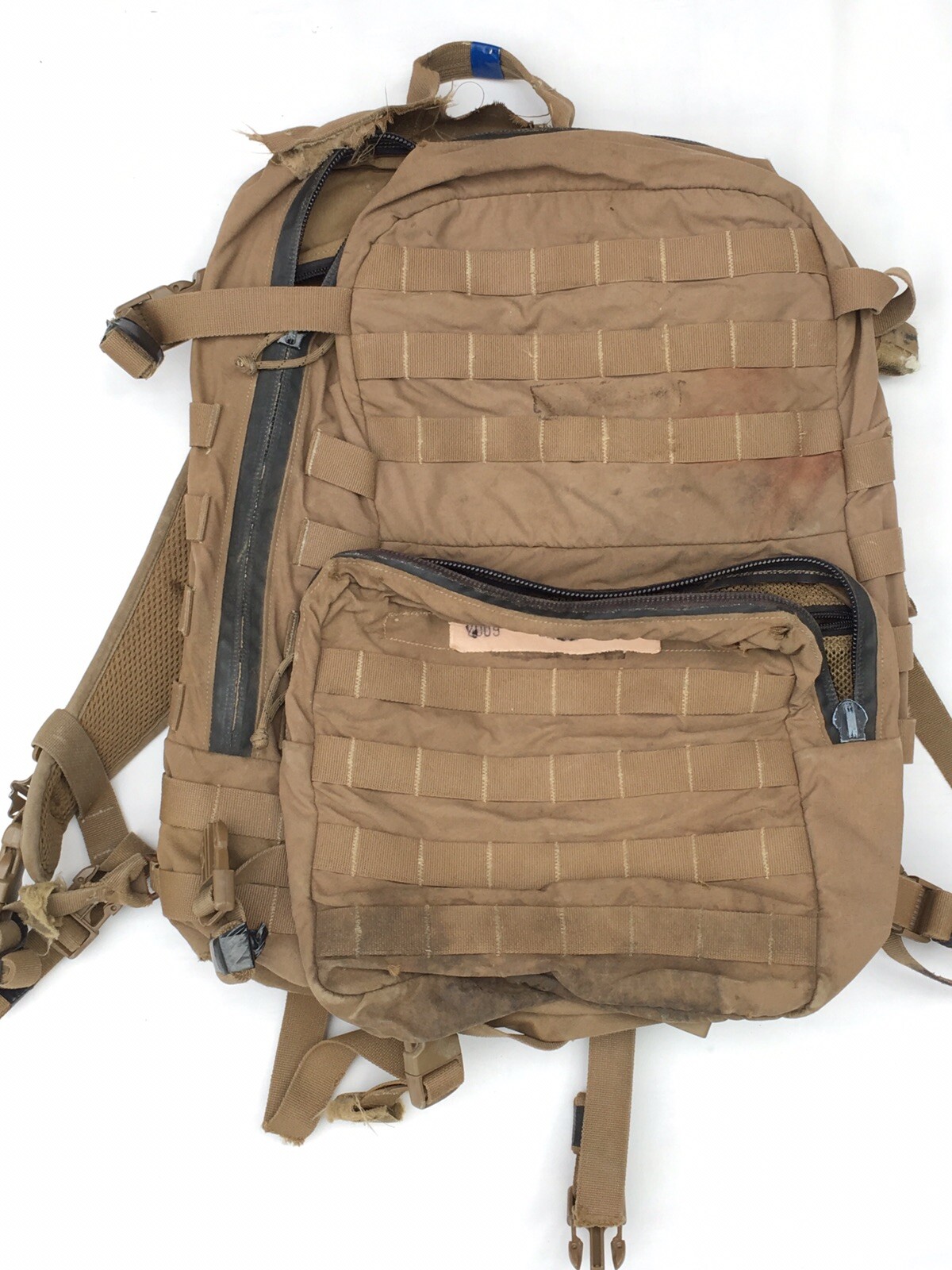 USMC FILBE ASSAULT PACK USGI 3 DAY SYSTEM COYOTE Bugout CIF Turn in/DAMAGED
