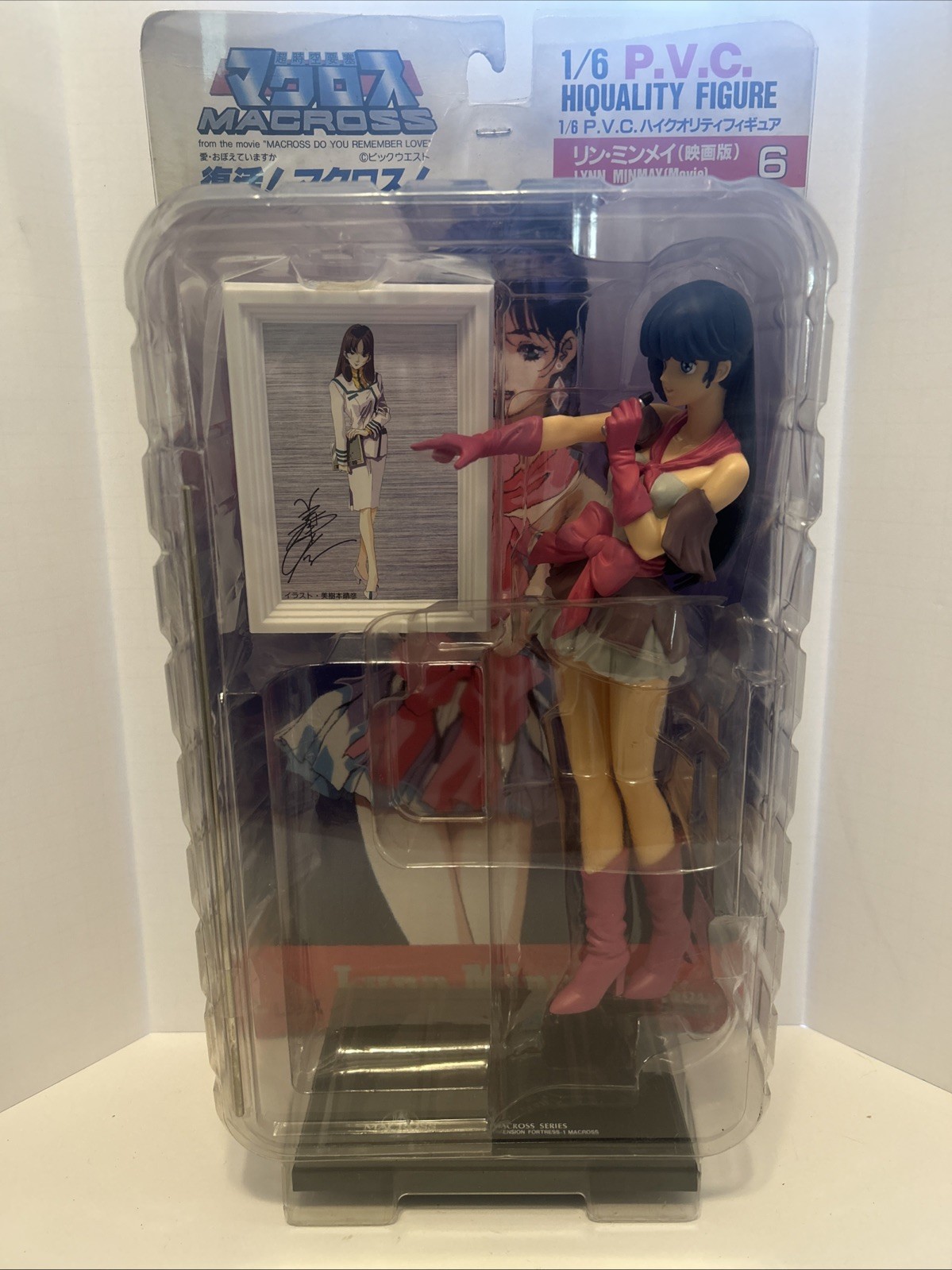 Lynn Minmay Robotech 1/6 PVC Figure Movie Macross Do You Remember Love? RARE