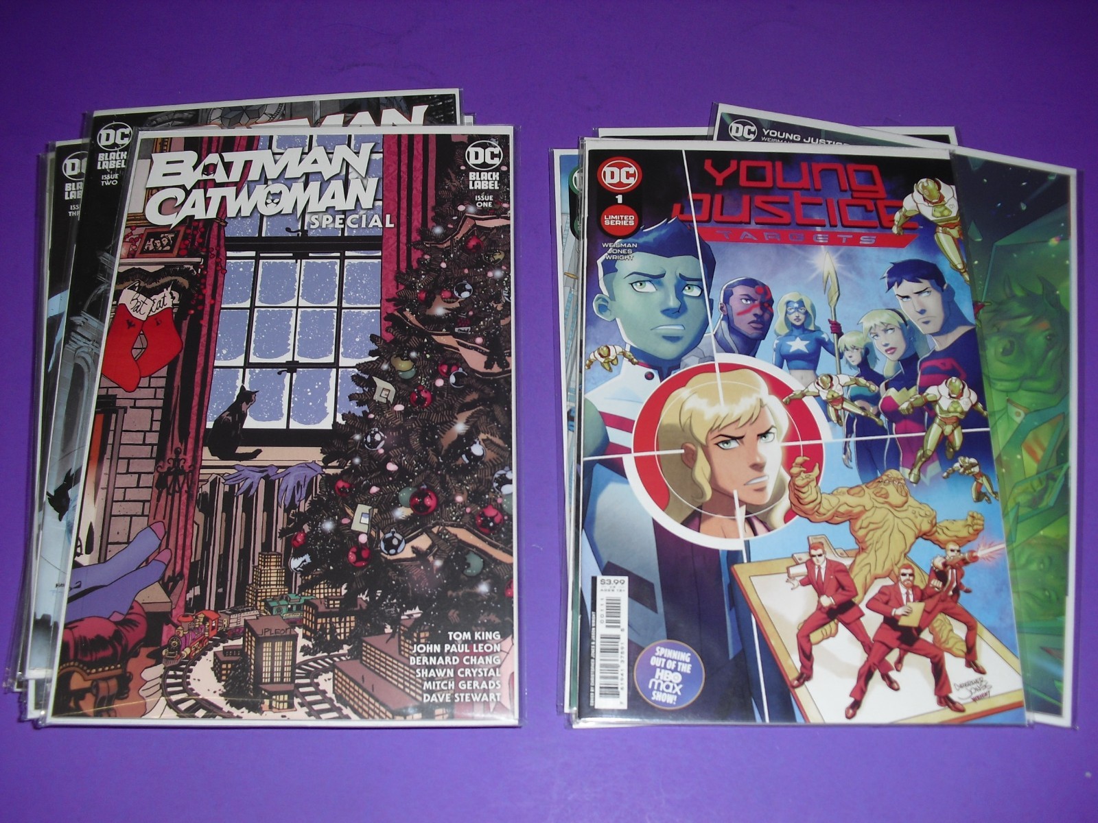 Batman Catwoman 1-10 2021 + Young Justice Targets 1-5 all NM DC 1-12 1-6 5556
