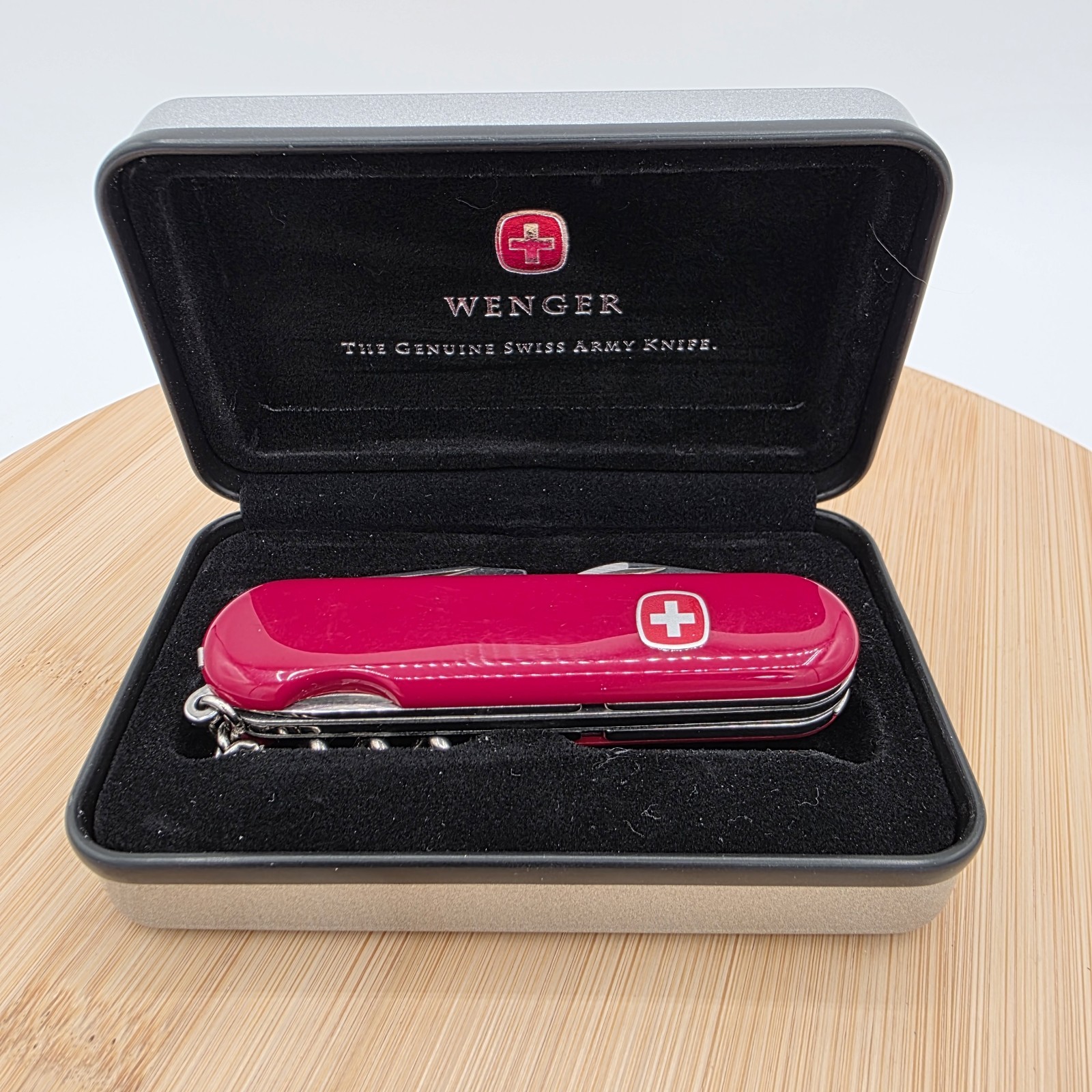 Wenger Switzerland Swiss Army Pocket Knife in Case (JELD-WEN)