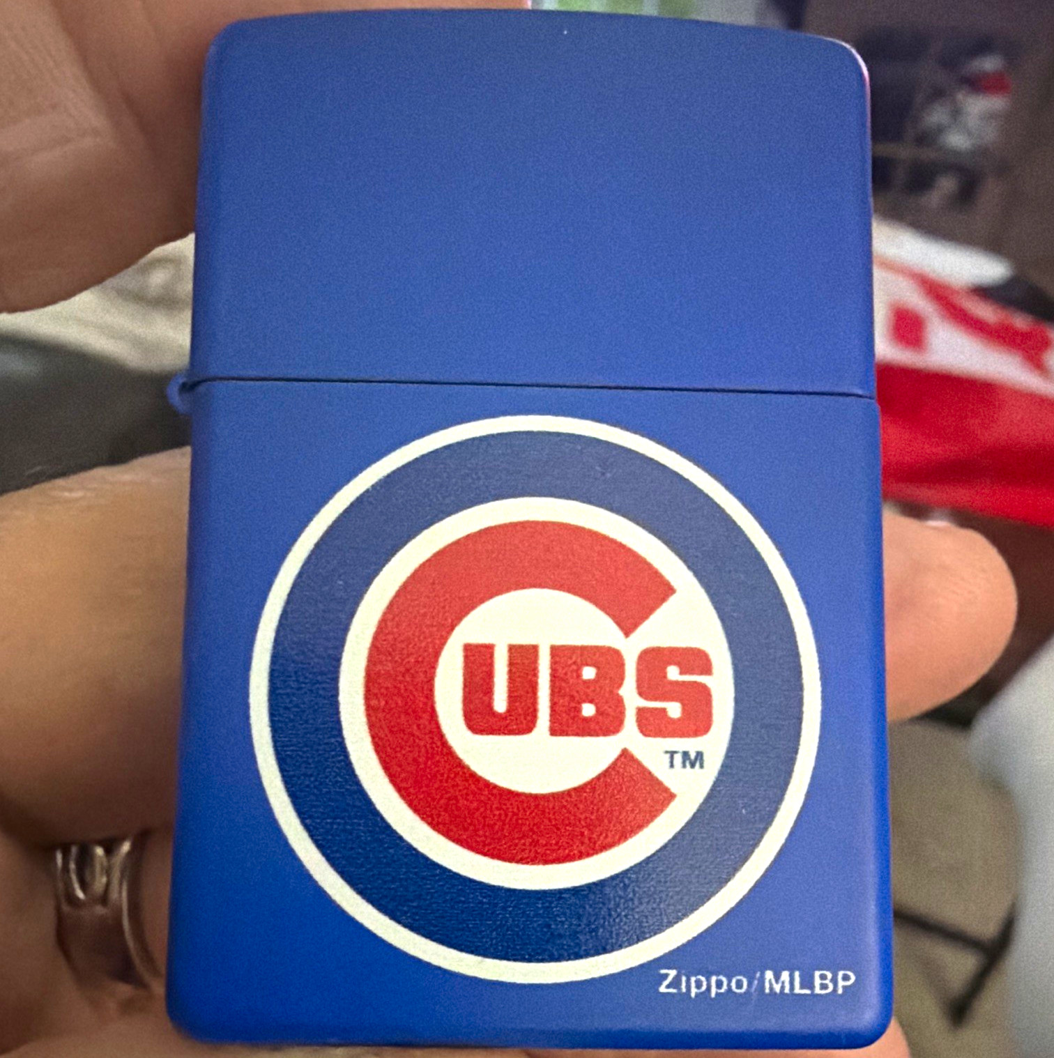 Zippo Chicago Cubs MLB Blue Collectible Lighter Sport Theme
