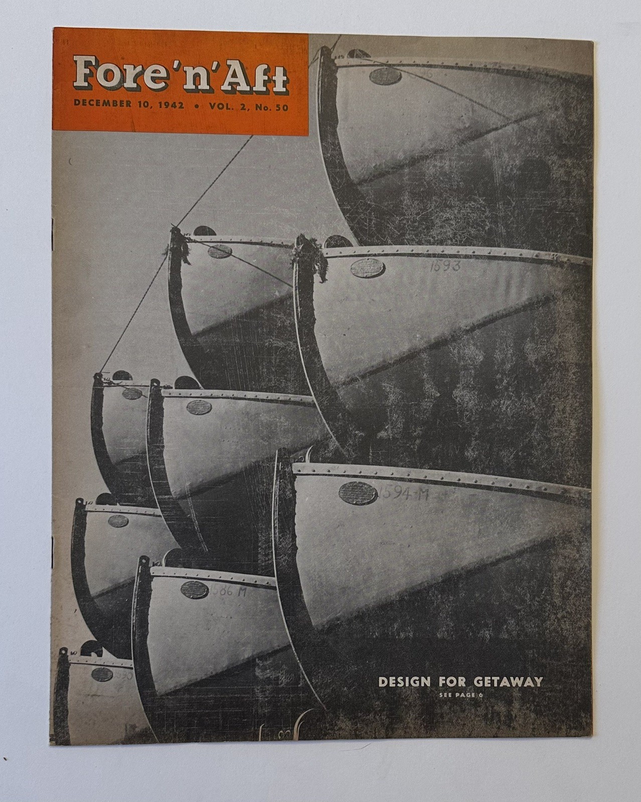 Fore ‘N’ Aft Kaiser Aluminum Liberty Ship plant magazine, Dec 10, 1942, no 50