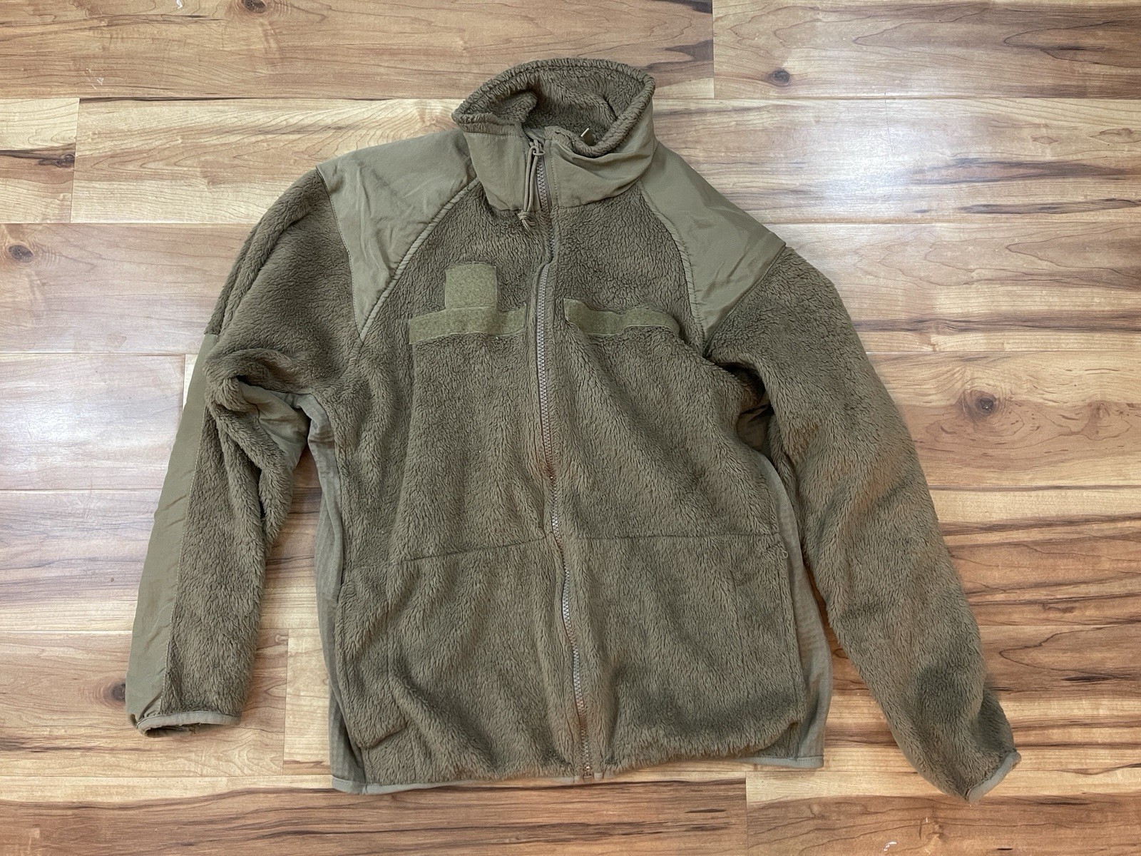 US Army USGI Polartec Cold Weather Jacket Fleece Tan OCP SMALL REGULAR
