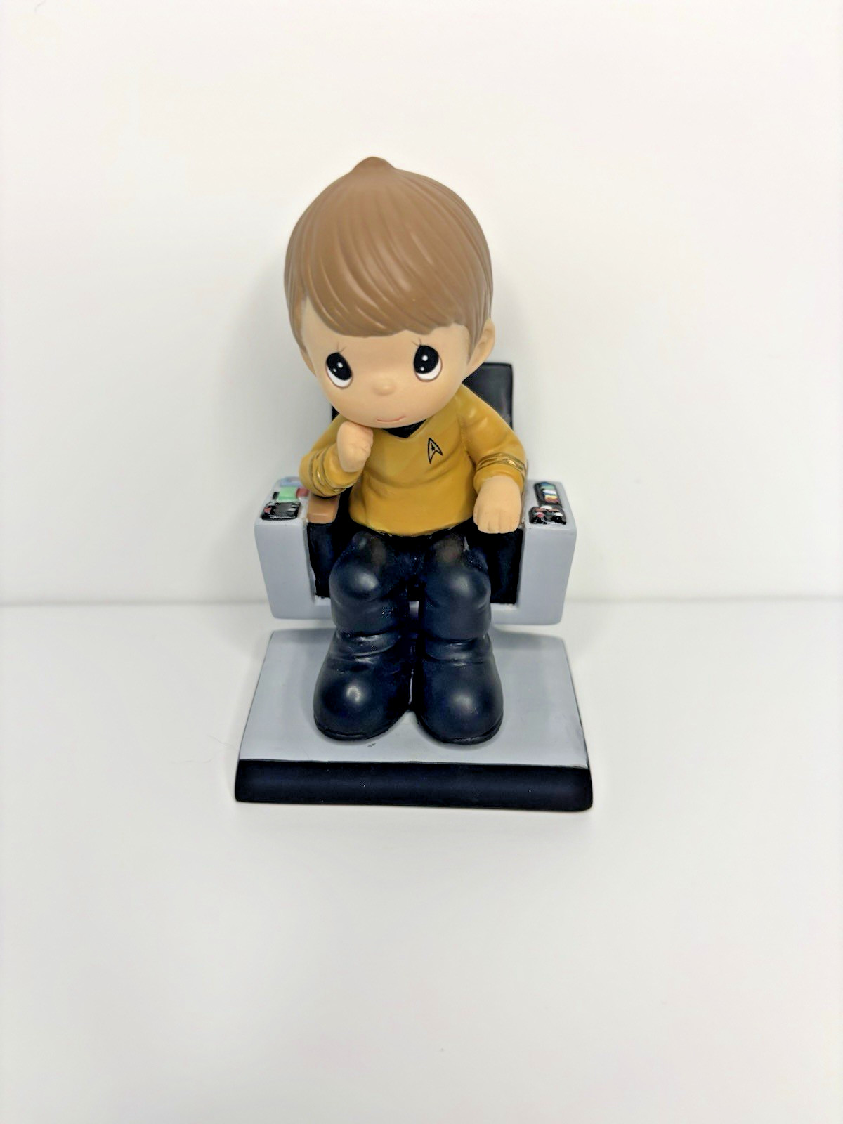 Hamilton Collection Captain Kirk Star Trek Precious Moments 2012 RARE