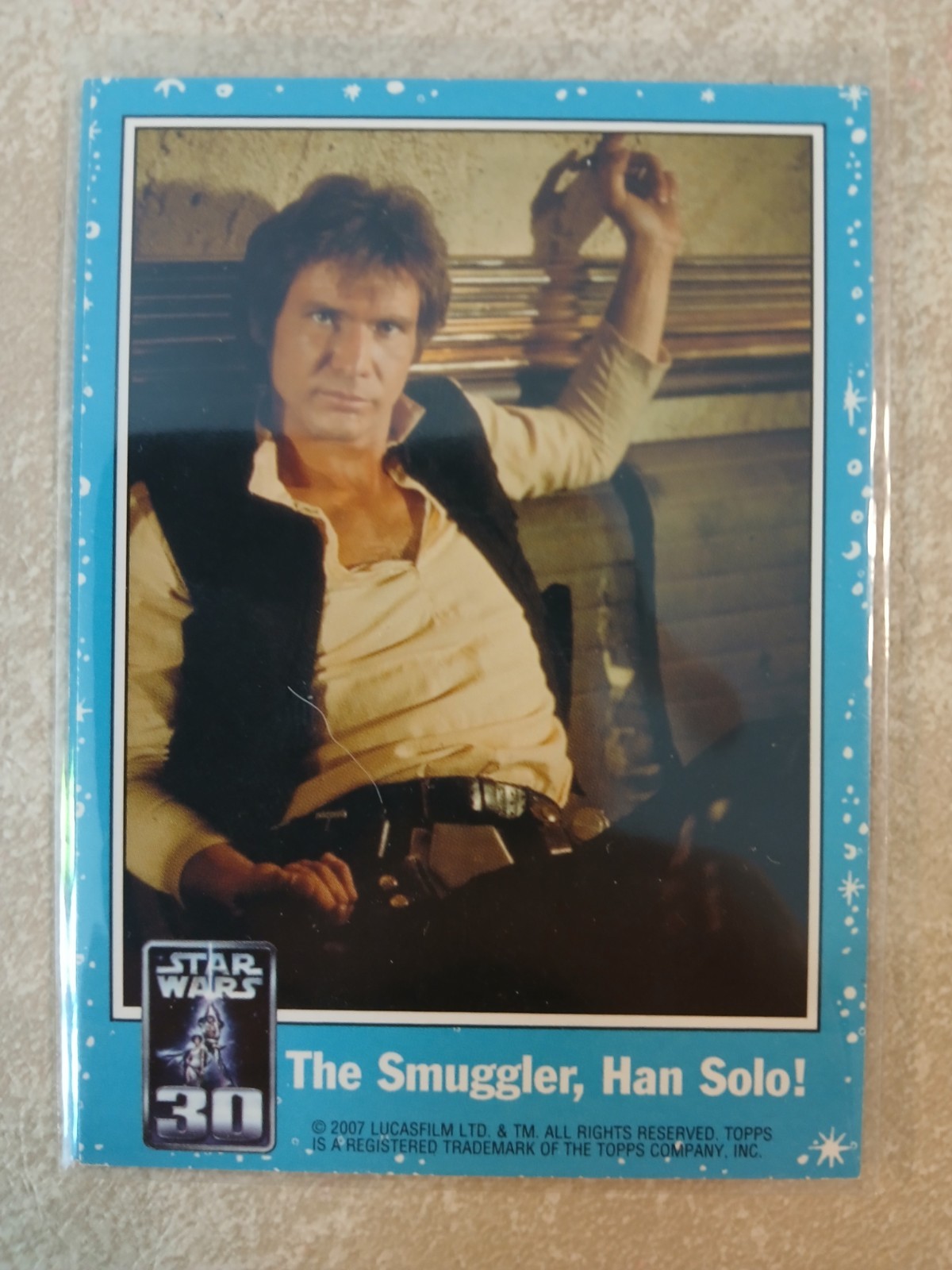 2007 Topps Star Wars 30th Anniversary Magnets - Han Solo - 