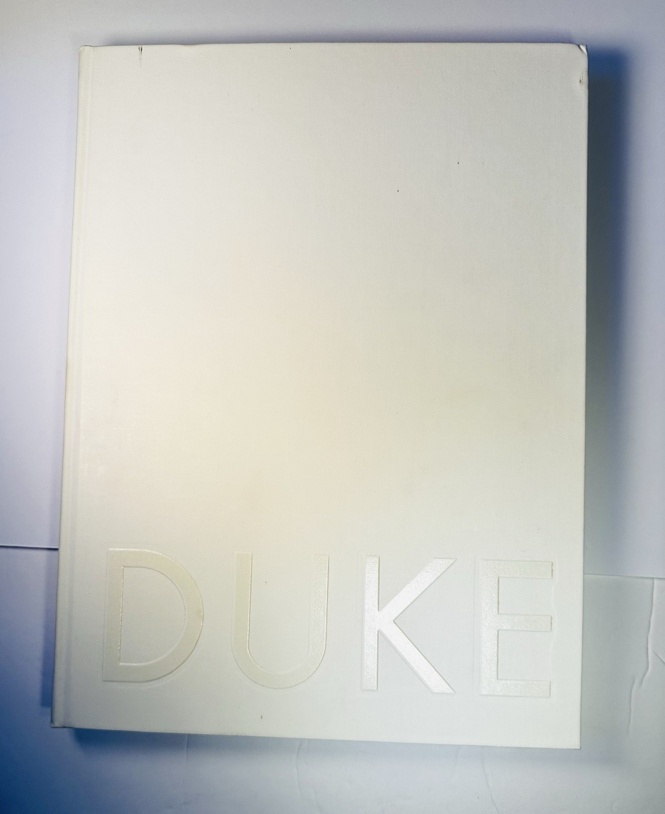 1991 Duke University The Chanticleer Yearbook Hardcover - Champs Grant Hill