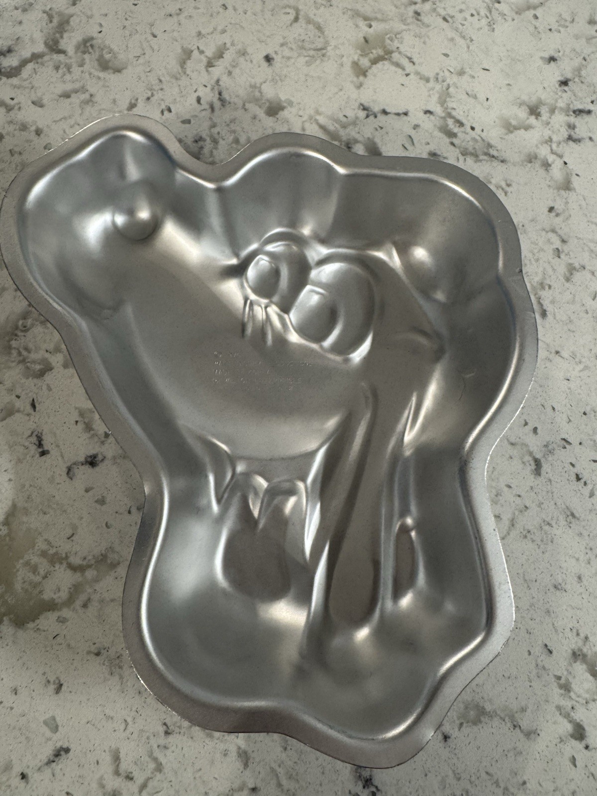 Vintage 1976 Wilton Disney Pluto Cake Pan 515-612 Aluminum Made Korea