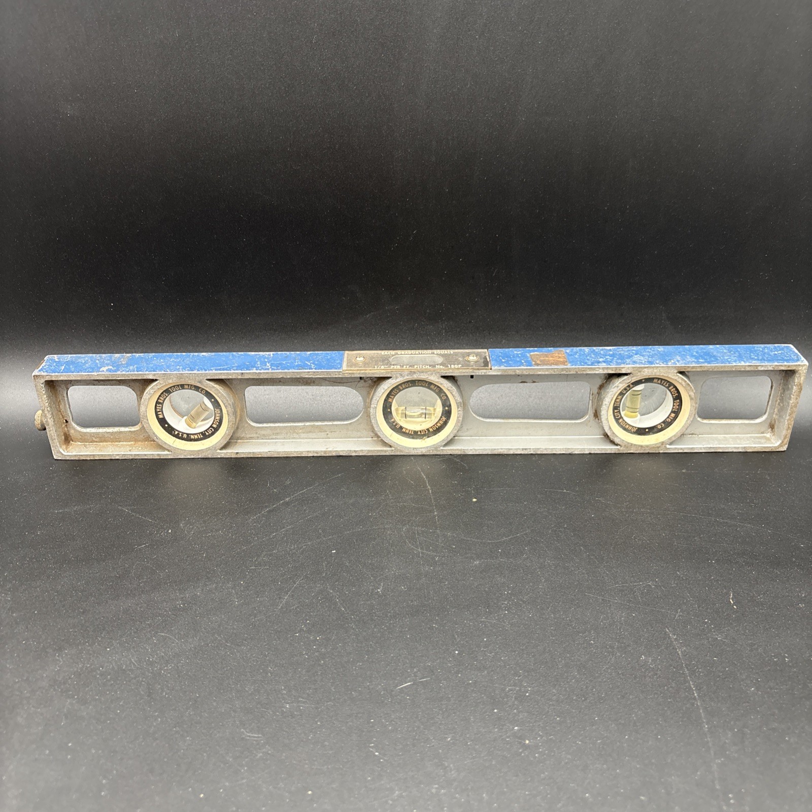 Vintage Mayes Bros 18G Specialty Pitch Gradient Level 1/8\ Vintage Mayes Bros 18G Specialty Pitch Gradient Level 1/8\