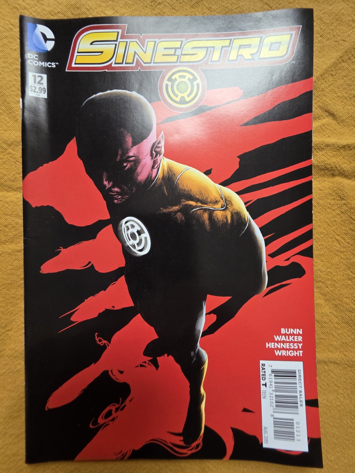 Sinestro #12 (DC Comics August 2015)
