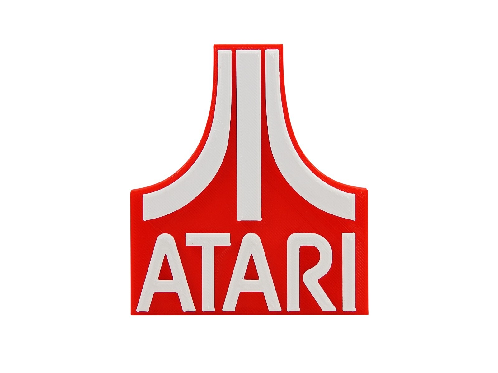 Atari Video Game System Logo Sign 3D Wall Desk Shelf Art 3 1/2\