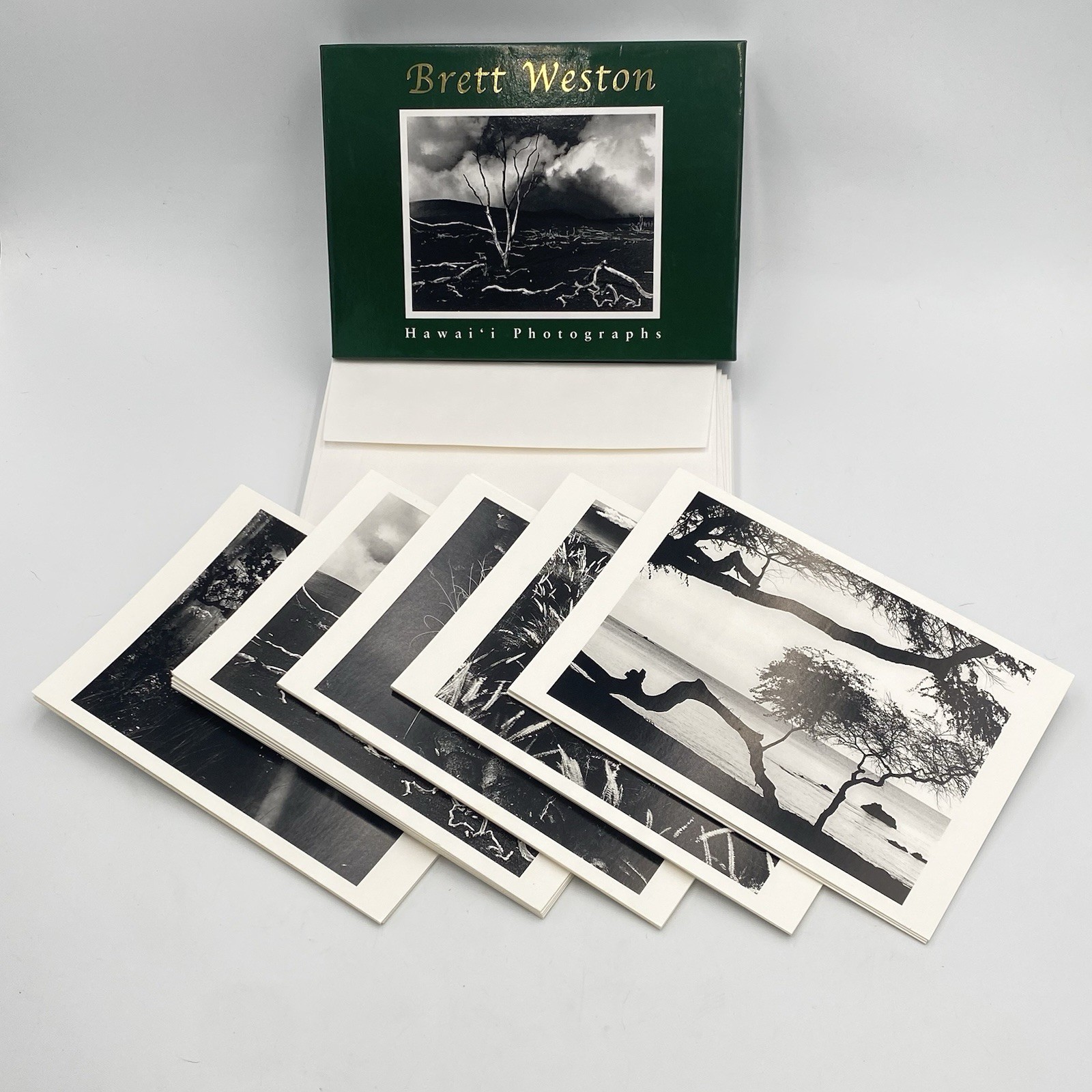 BRETT WESTON Hawai'i Photographs NOTE CARDS With Envelopes 20 Card Set, 5 Images