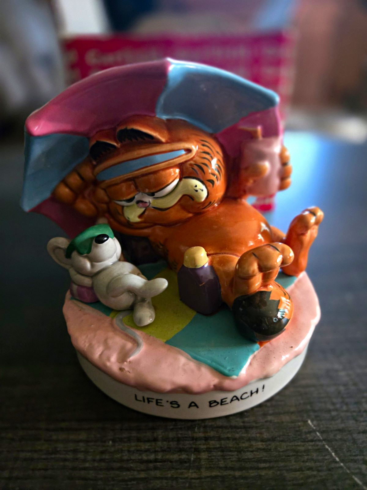 Enesco Garfield & Odie Figurine 