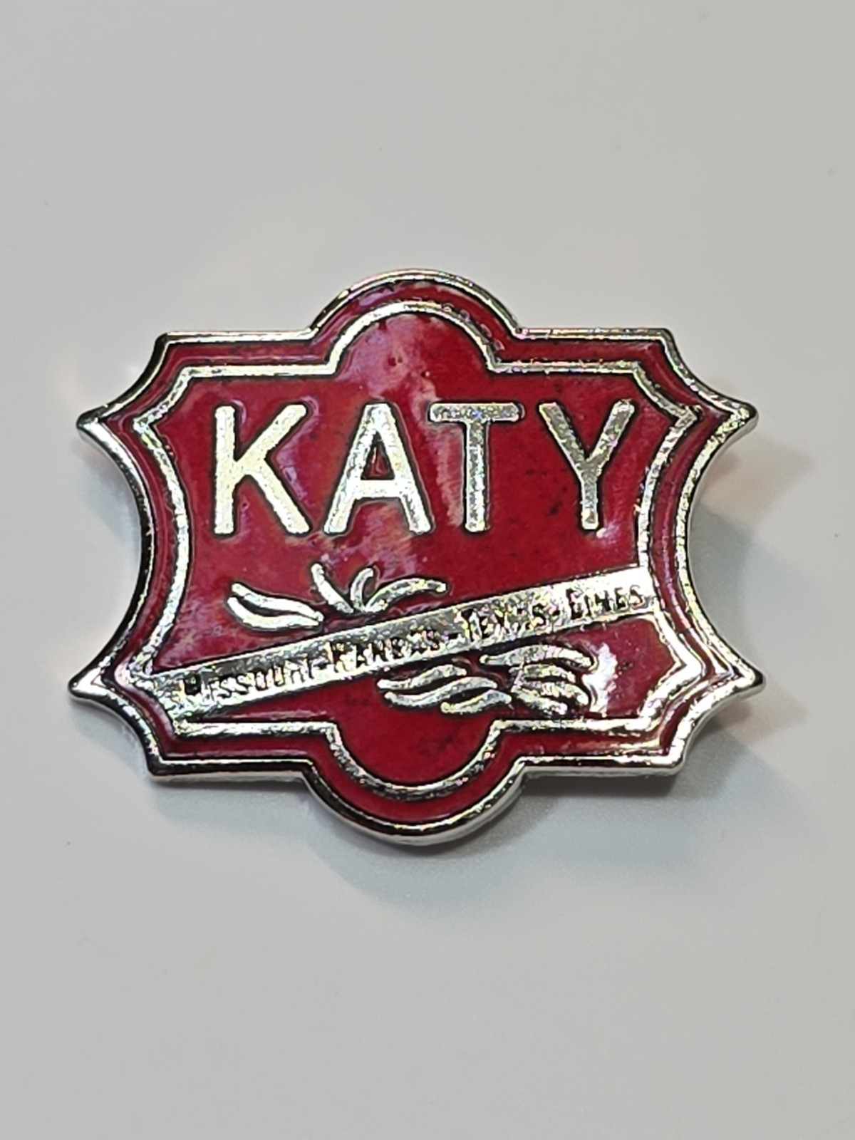 Katy Railroad Missouri Kansas Texas Lines Lapel Pin 