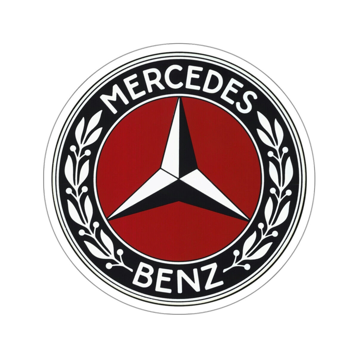 Mercedes Benz Car Logo STICKER Vinyl Die-Cut Decal