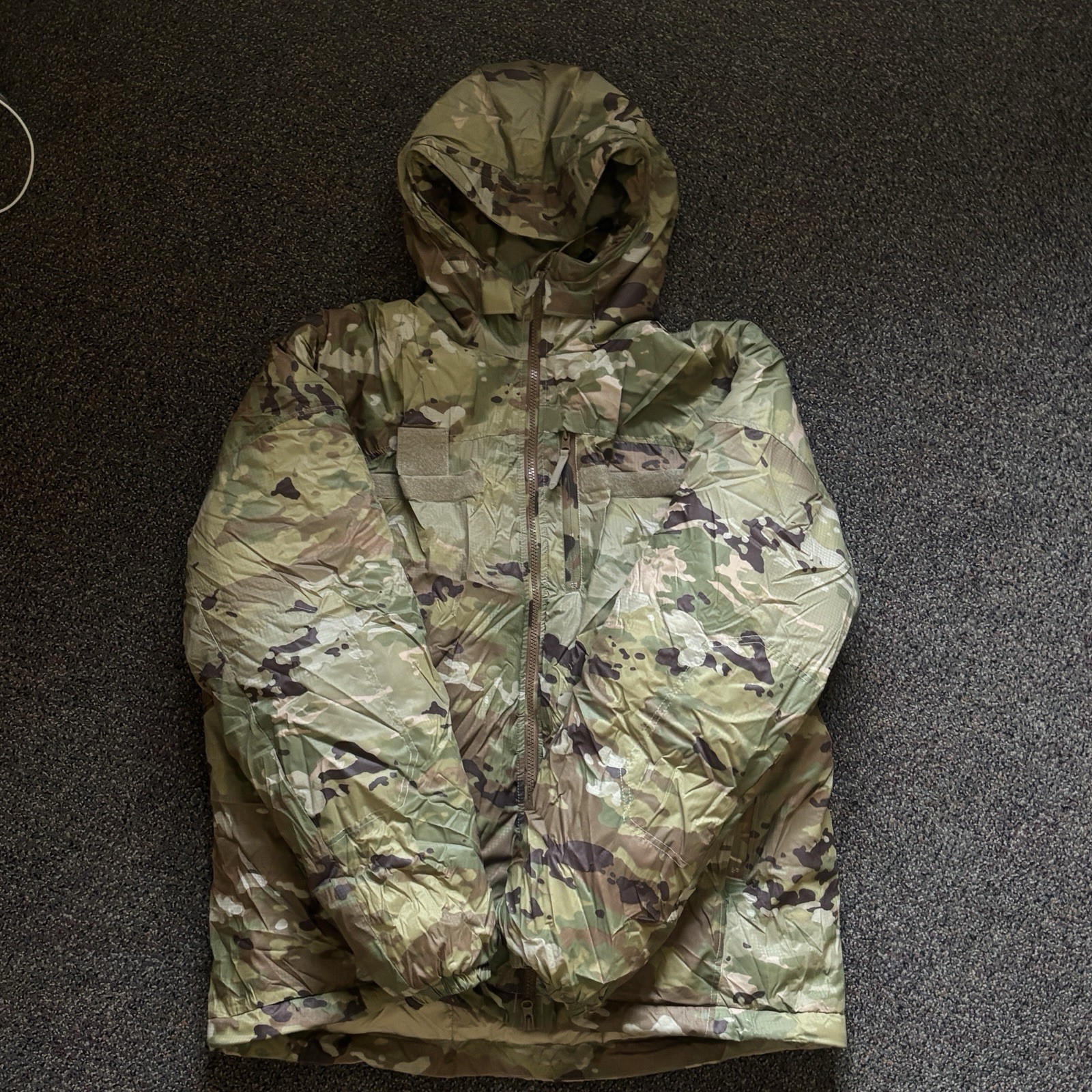 Massif Men\'s Military Multicam OCP Cirrus High Loft Jacket Non-FR, Size Large
