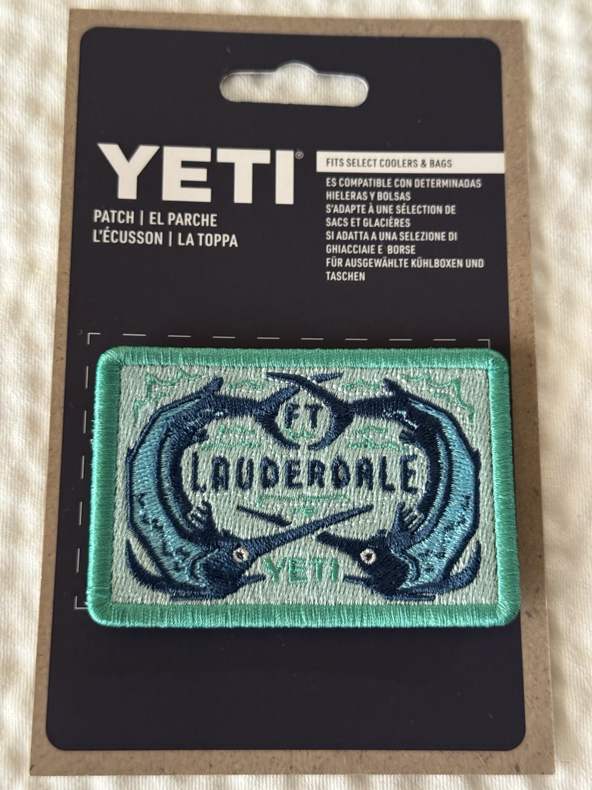 Yeti Patch Ft. Lauderdale Exclusive New Original Packaging