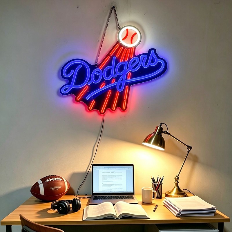 US STOCK Los Angeles Dodgers Dimmable LED Neon Sign 16\