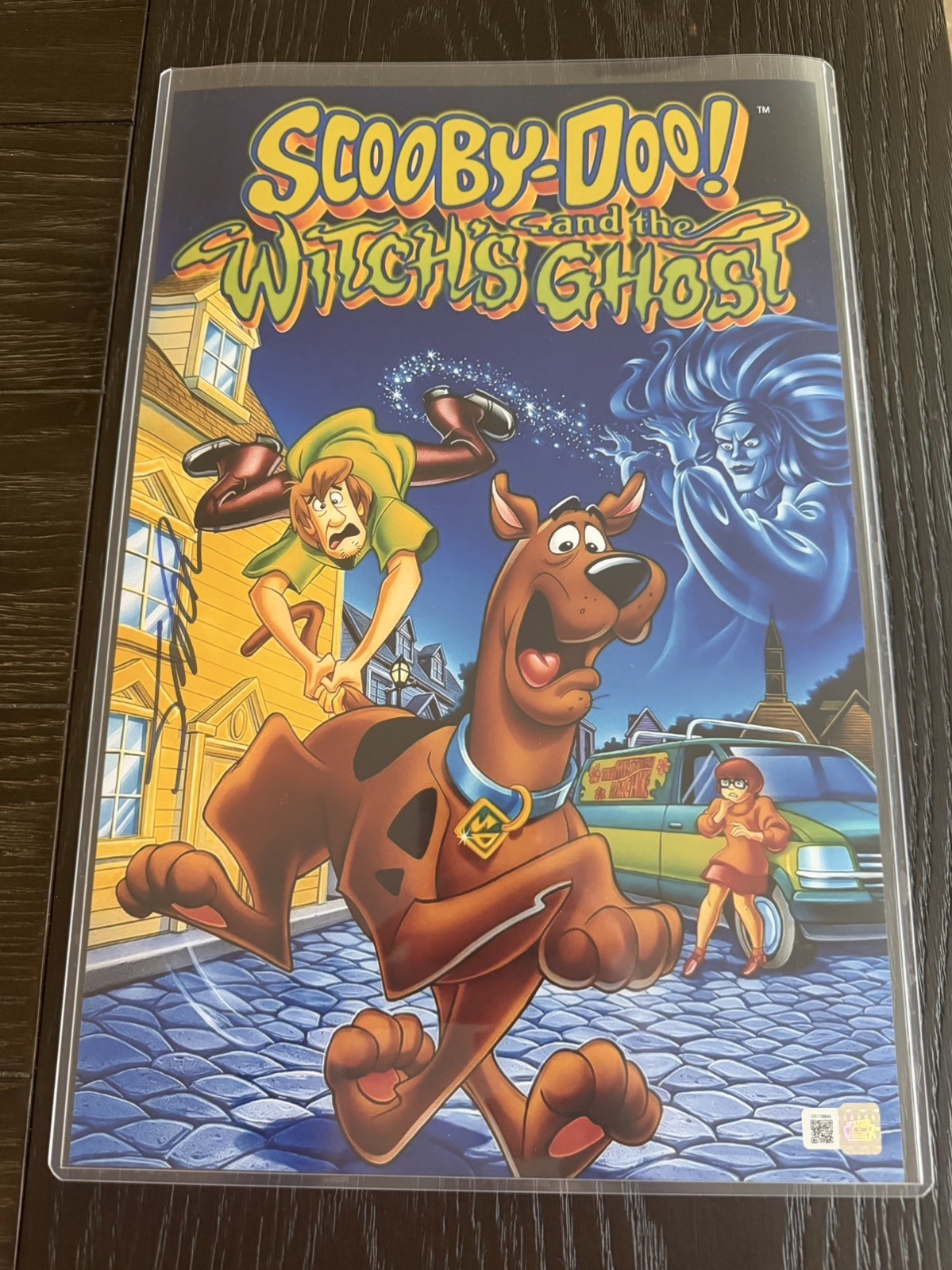 ✍️ Scott Innes Signed Autographed Scooby-Doo Witch’s Ghost 11x17 Poster COA