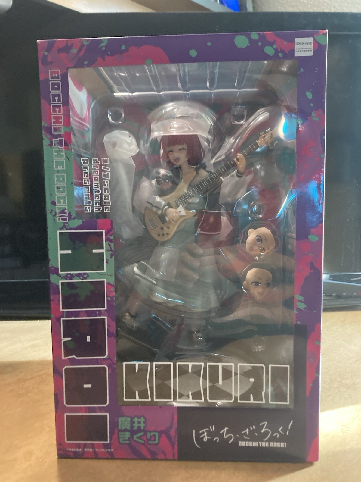 Used Bocchi the Rock Wave DreamTech Kikuri Hiroi 1/7 Scale Figure USA Seller