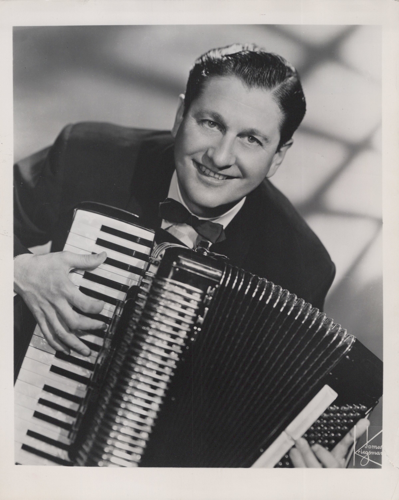 1955 Lawrence Welk Accordion Hollywood ABC Vintage Original Rare Press Photo
