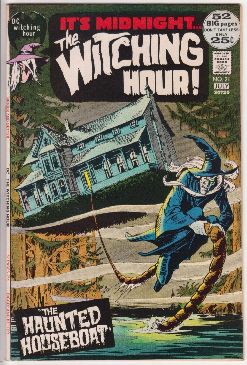 The Witching Hour #21, DC Comics 1972 VF+ 8.5 52 Page Giant Issue. Nick Cardy