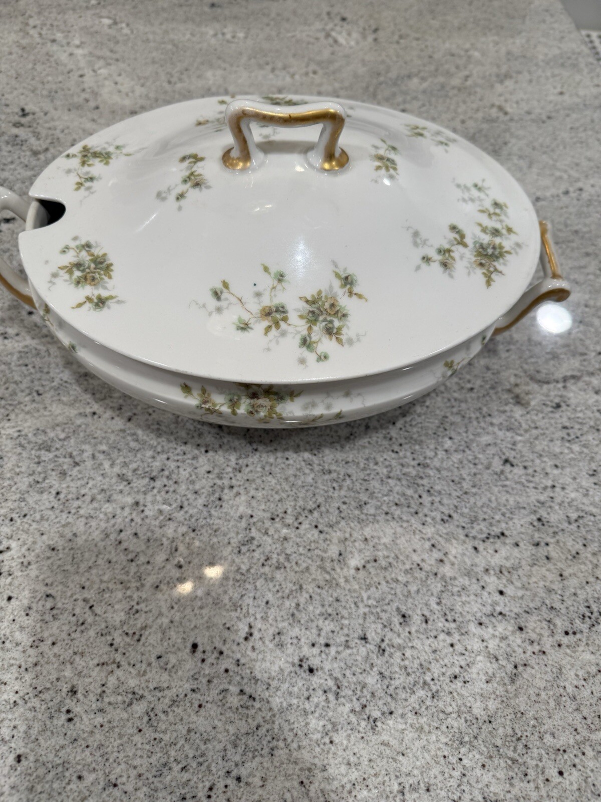 Antique/Vintage Theodore Haviland Limoges France Large Soup Tureen W/Lid