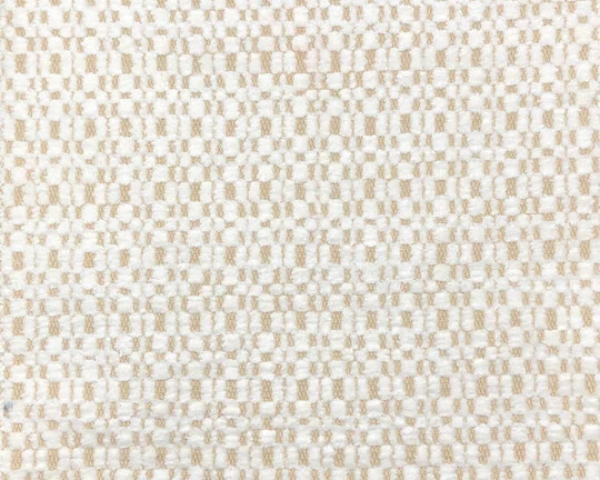 Jane Shelton Soft Chenille Weave Uphol Fabric- Walker / White 4.35 yds 4615-1