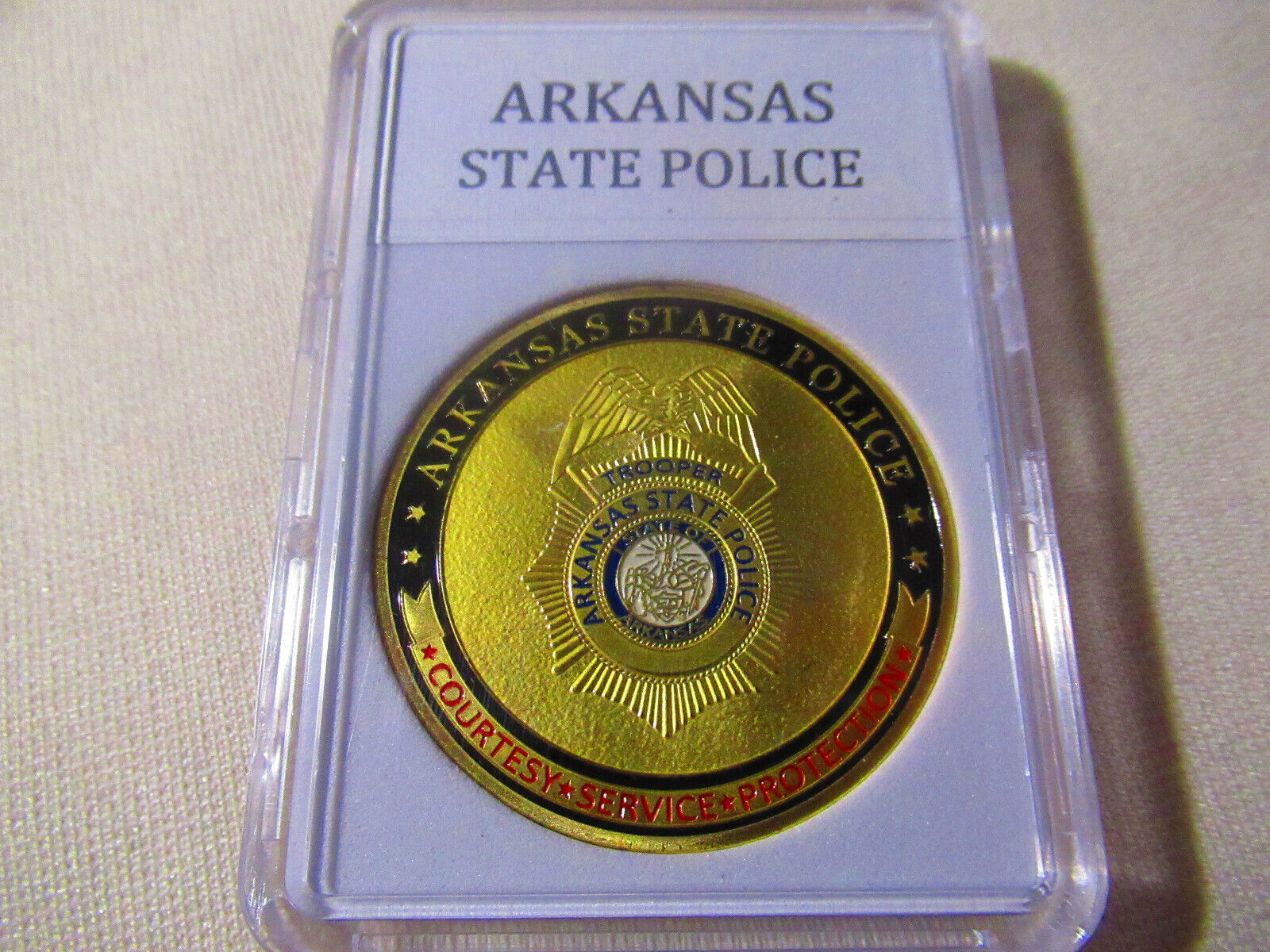 ARKANSAS STATE POLICE Challenge Coin