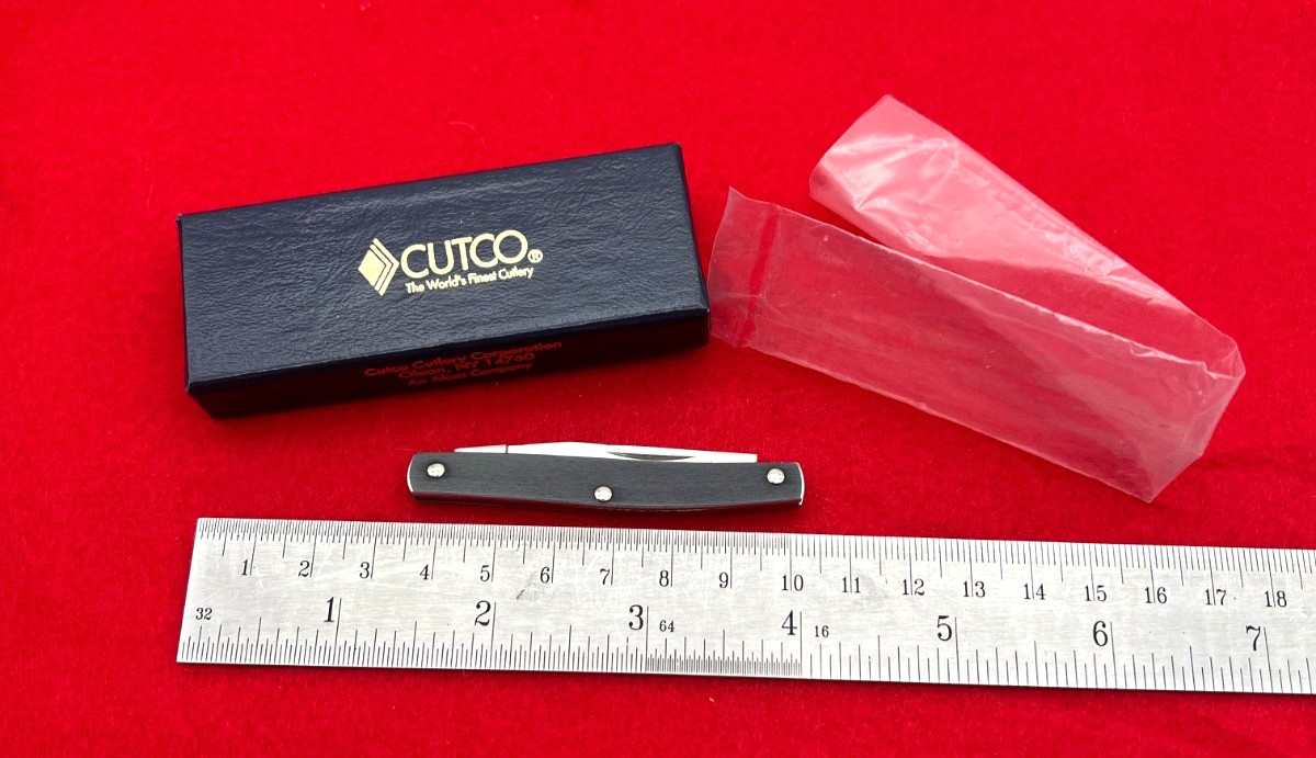 Vintage NEW CUTCO Rare 2 Blade 1885 Folding Knife 2.5\