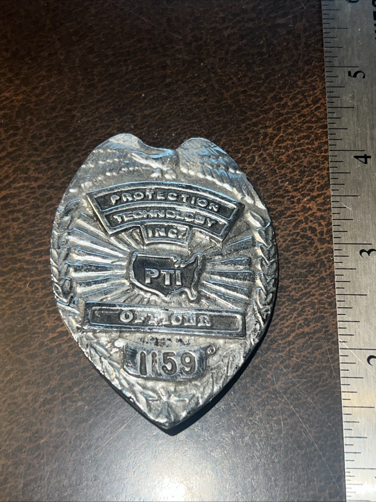 Vnt Obsolete Defunct Not Used Private Security Pin Protection Technology 1159