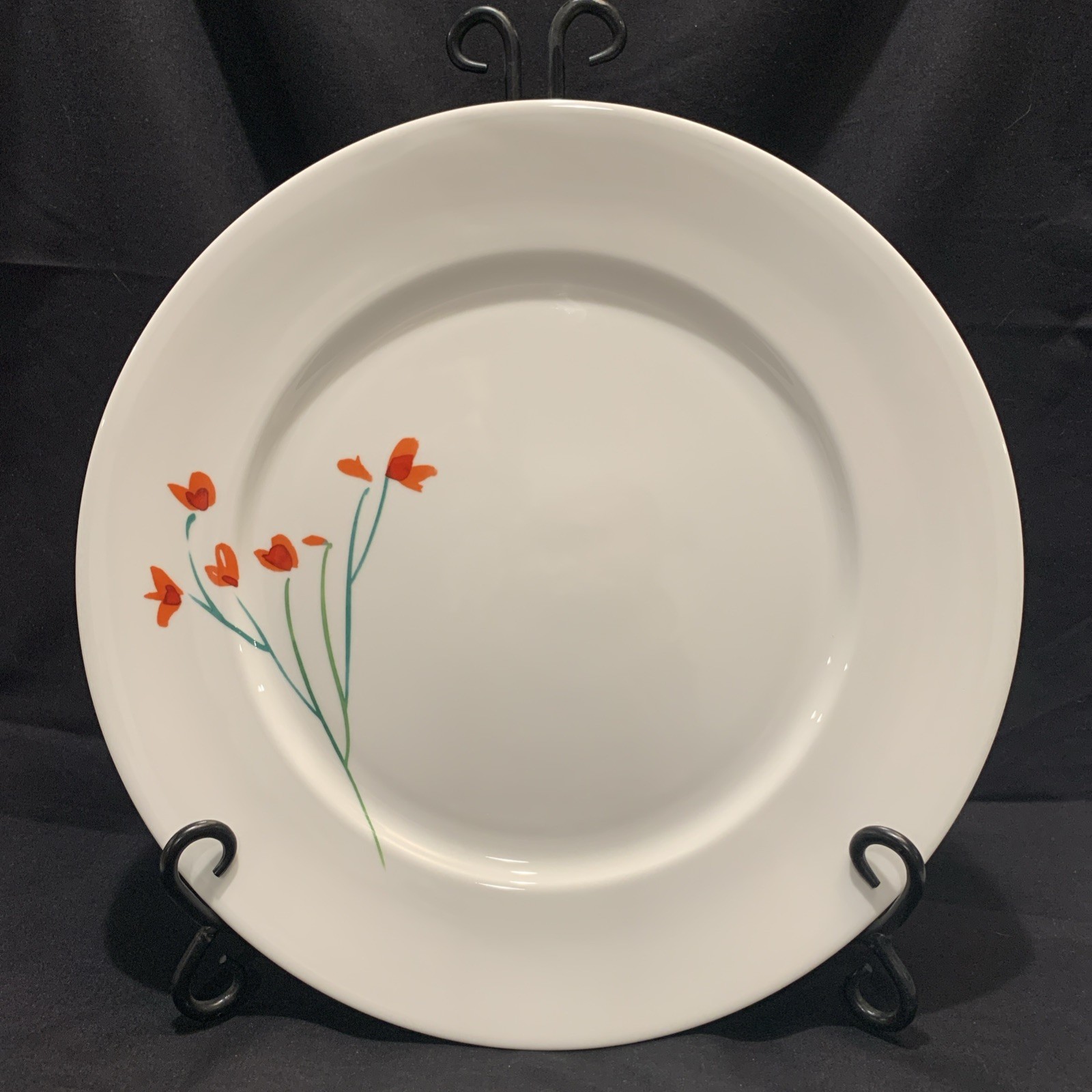 Lovely Crate & Barrel Anna’s Artistry 12” Serving Platter Bone China   Germany