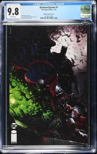 Batman Spawn 1 CGC 9.8 NM DC Image Comics MATTINA Key McFarlane Capullo 