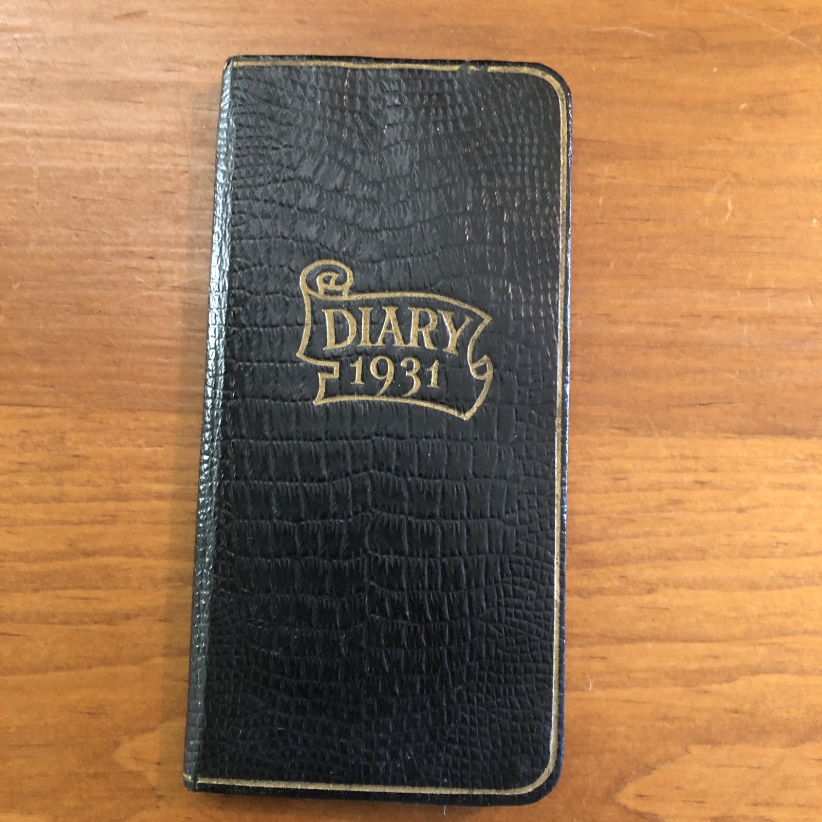 Vintage 1931 Pocket ￼Diary Booklet Made In USA Canadian Edition ￼