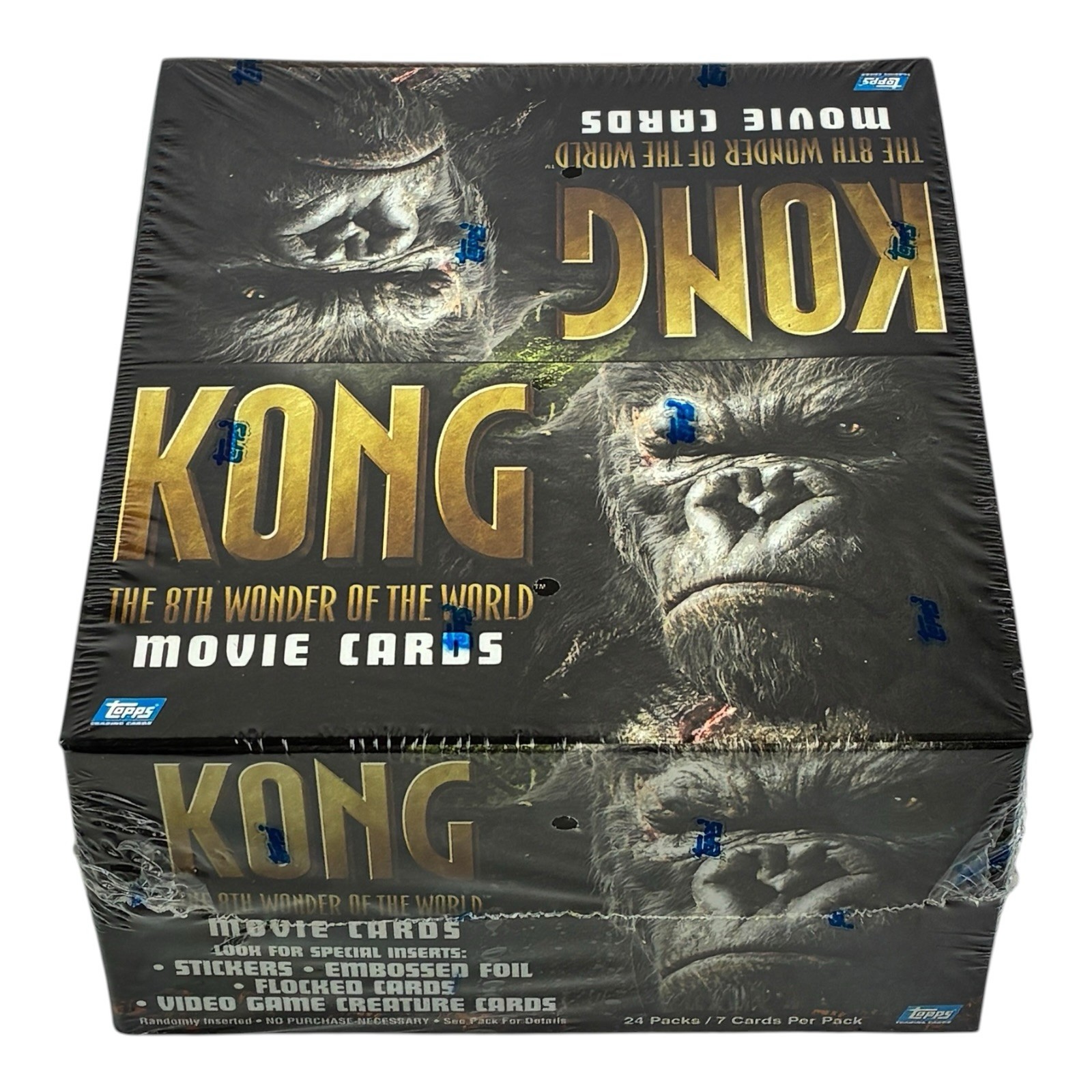 King Kong The 8th Wonder of the World Retail Box (2005 Topps) New Factory Sealed King Kong The 8th Wonder of the World Retail Box (2005 Topps) New Factory Sealed