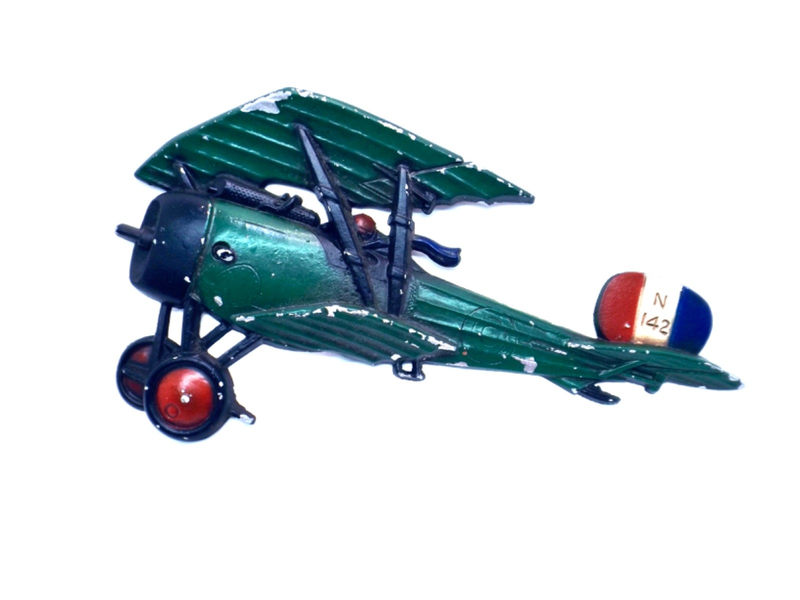 Vintage 1975 Homco Bi-Plane Wall Plaque 1232-BX-A 1975