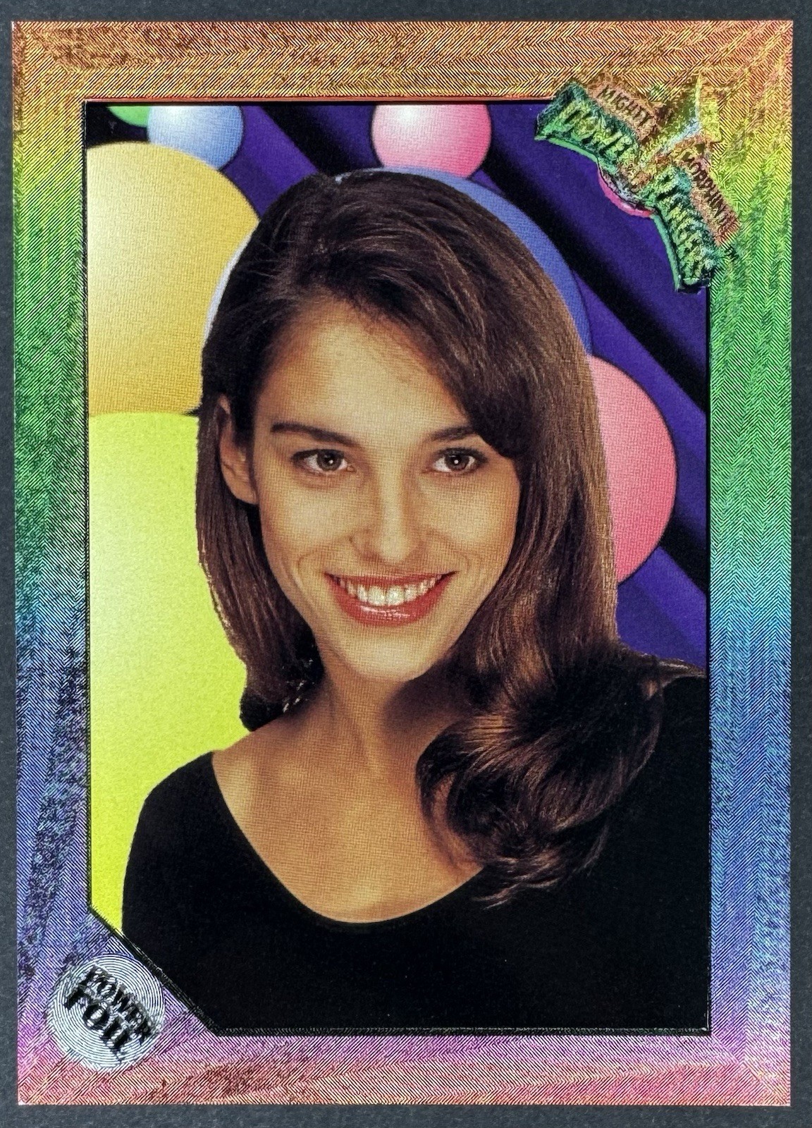 1994 Mighty Morphin Power Rangers New Season Foil The Pink Ranger Kimberly
