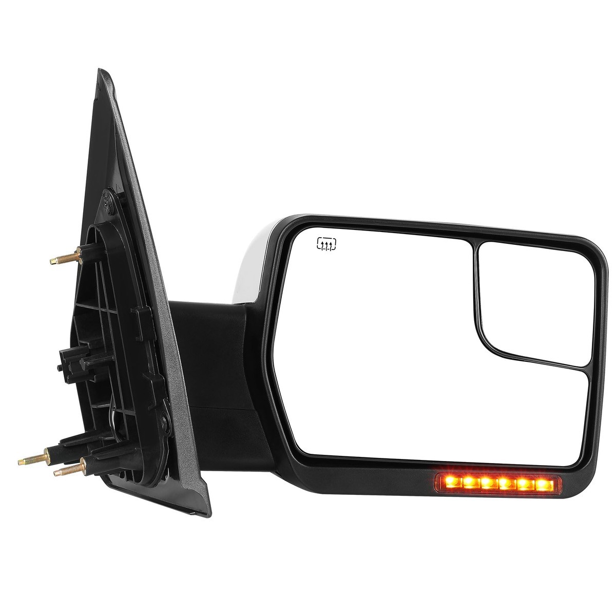 YITAMOTOR Towing Mirrors Compatible with 2004-2014 Ford F150 - Chrome
