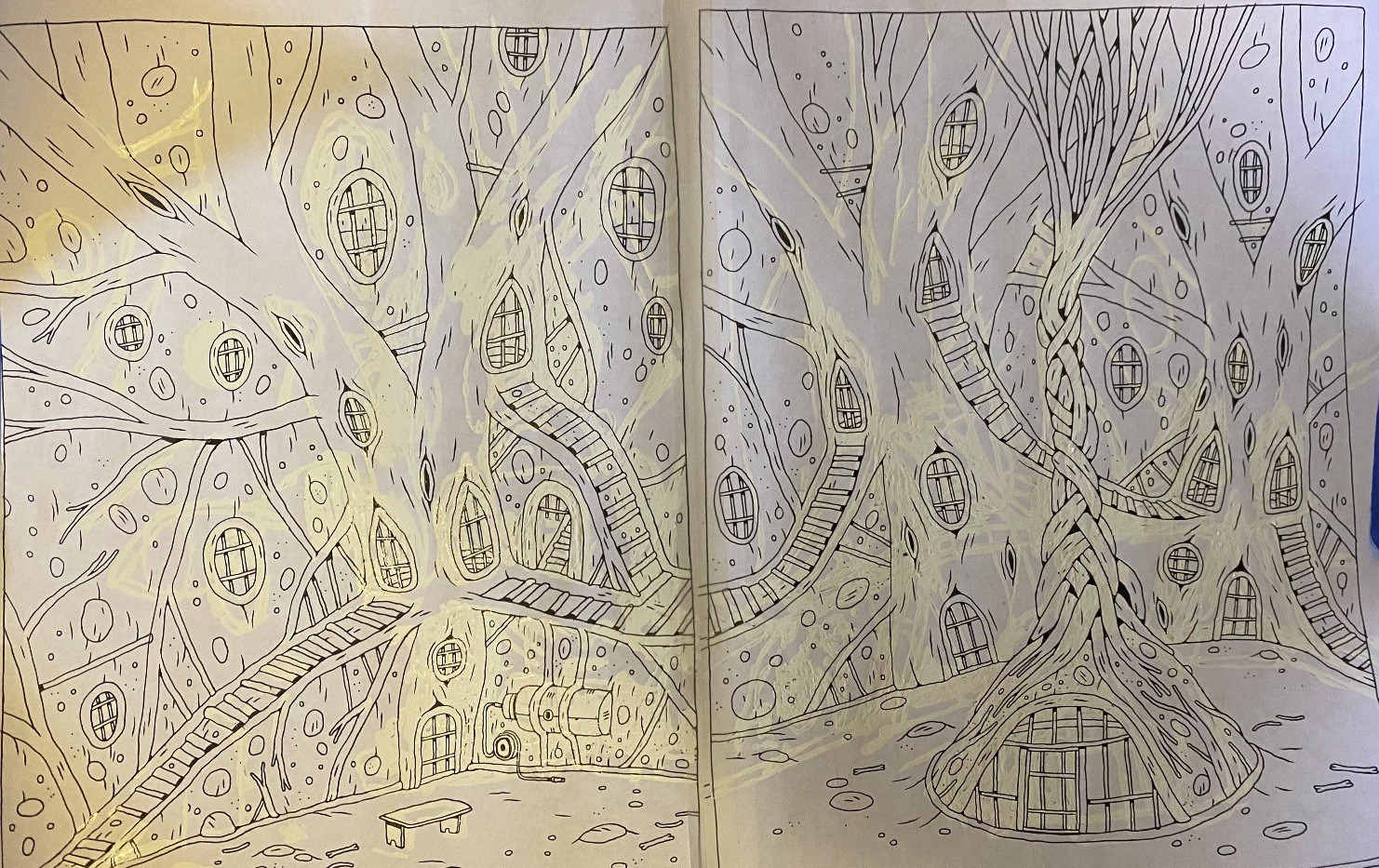 Adventure Time - Original Animation Art - BG Model - What Have You Done (RARE)