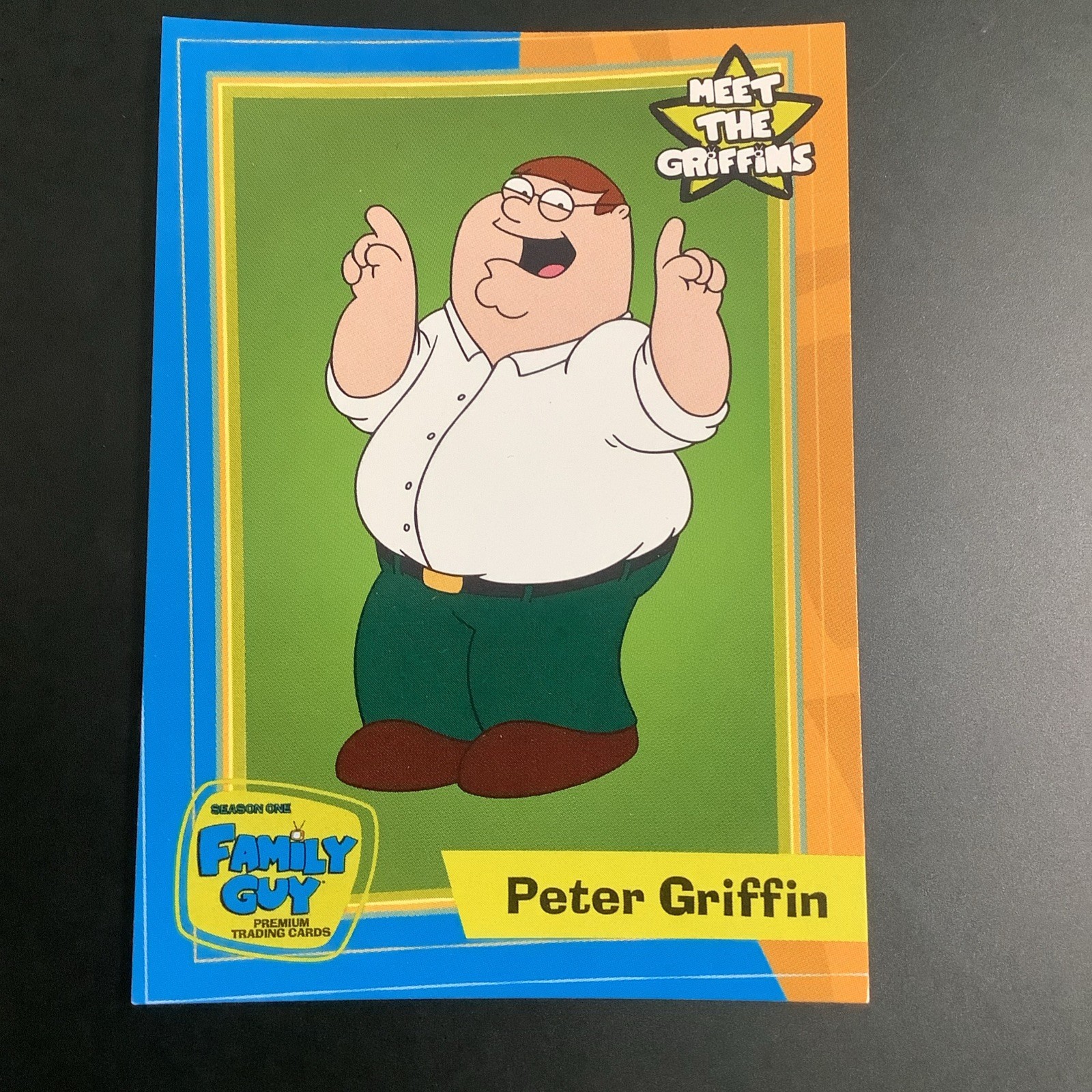 2005 Inkworks Family Guy Season 1 Peter Griffin Meet the Griffins  #2 ROOKIE RC