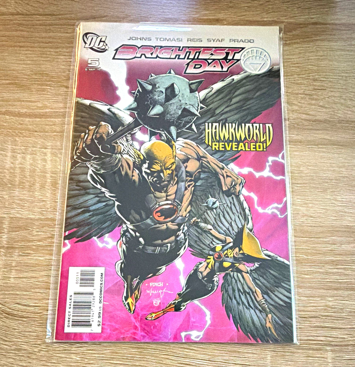 DC Comics Brightest Day #5 Hawkman - Geoff Johns, Tomasi, David Finch DC Comics Brightest Day #5 Hawkman - Geoff Johns, Tomasi, David Finch