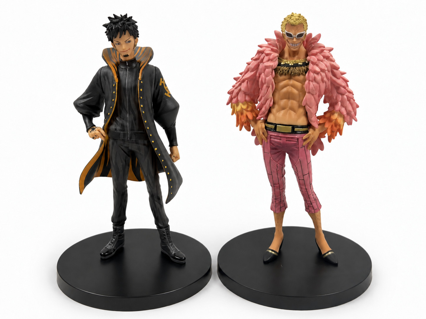 One Piece DXF Trafalgar Law & Doflamingo Figure Set of 2 The Grandline Men 15th
