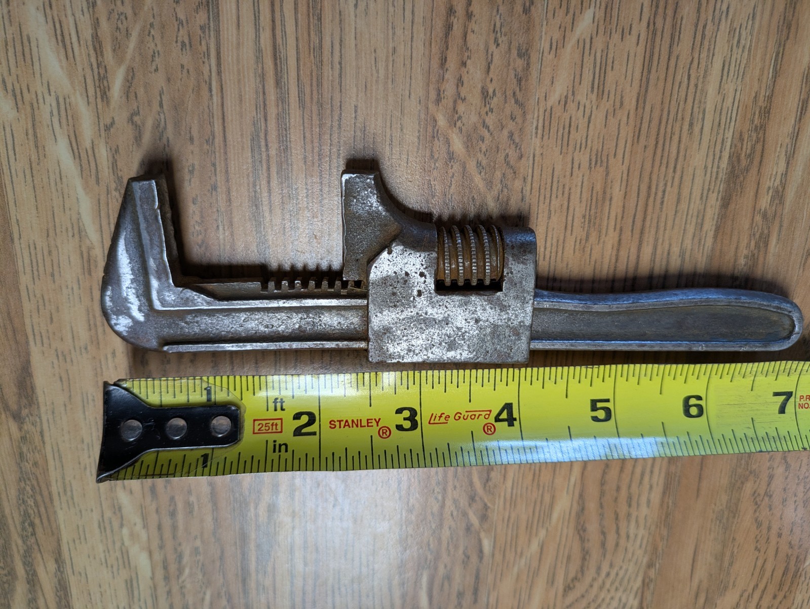 Vintage Seven Inch Adjustable Monkey Wrench