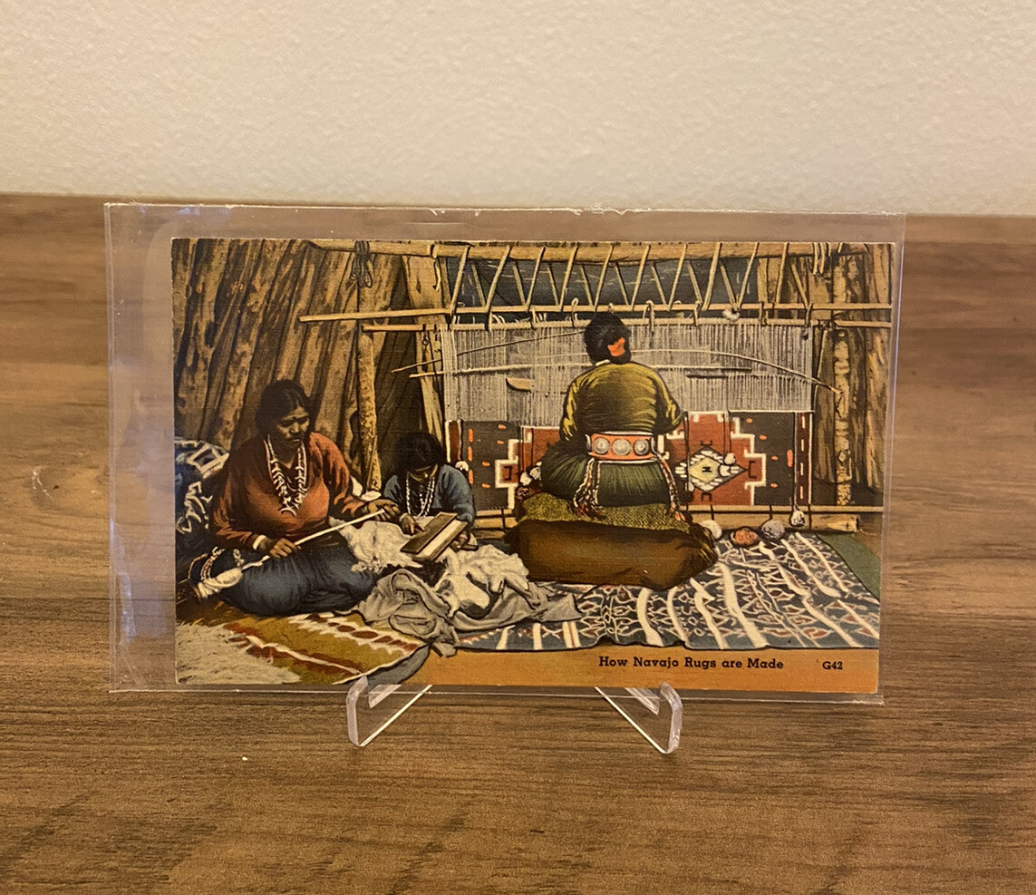 VTG Postcard Navajo Indians \
