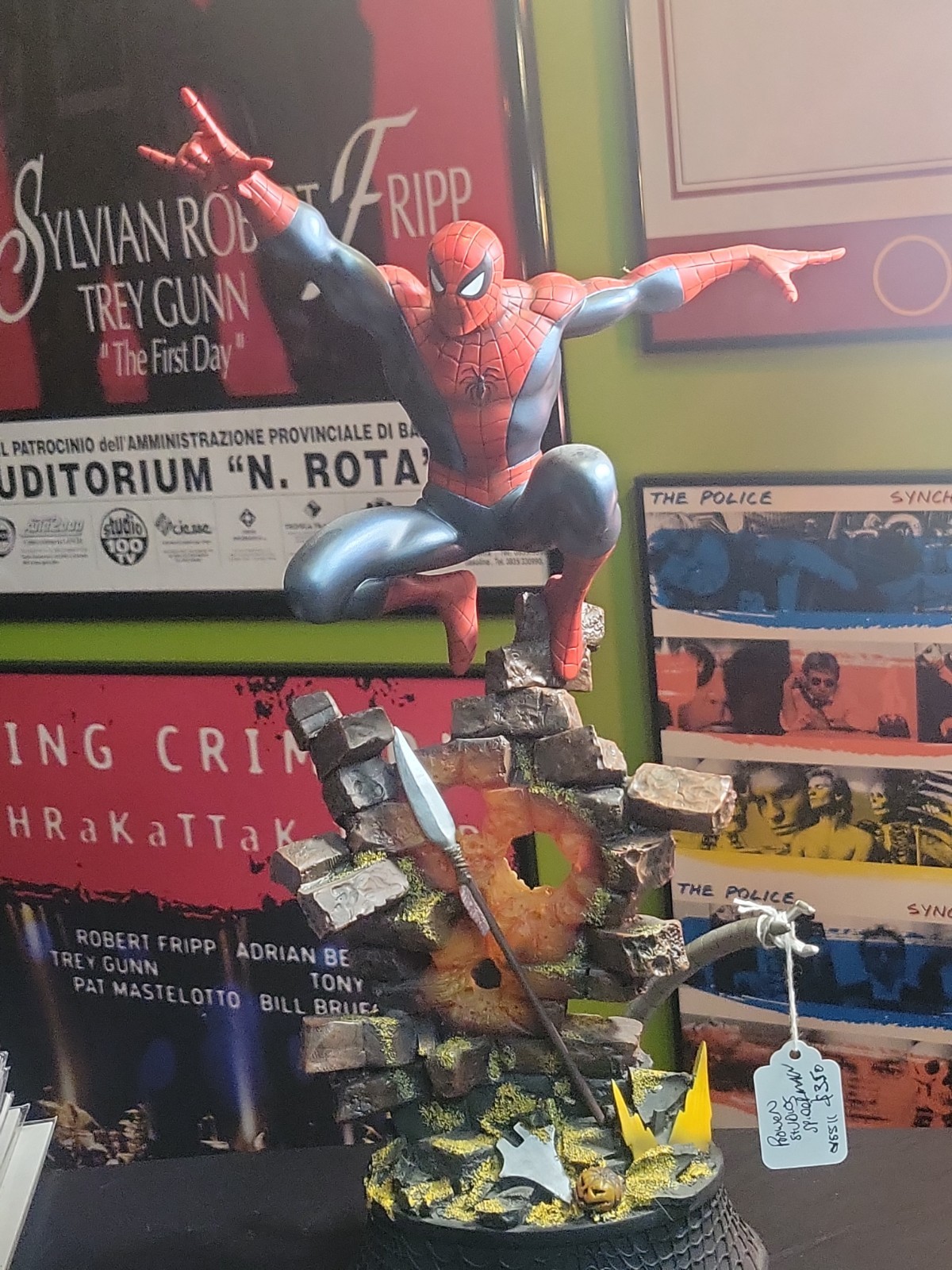 BOWEN DESIGNS MARVEL SPIDER-MAN ACTION VERSION STATUE 1:6 SCALE RANDY BOWEN BOWEN DESIGNS MARVEL SPIDER-MAN ACTION VERSION STATUE 1:6 SCALE RANDY BOWEN