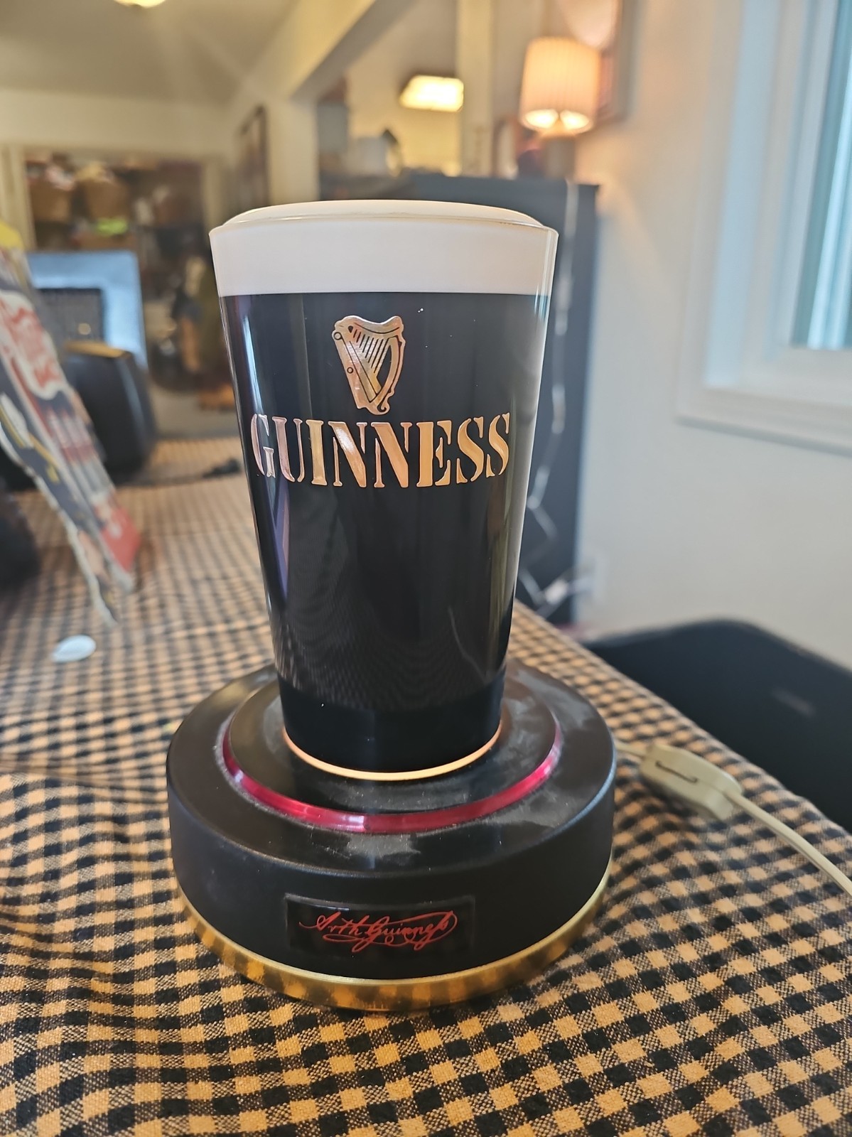 1980 Guinness Beer Pump Light | Rare Original | Original 80s 