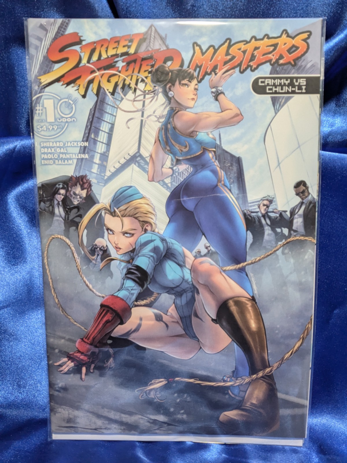 Street Fighter Masters Cammy vs Chun Li #1 (One Shot) Cover A Drax Gal