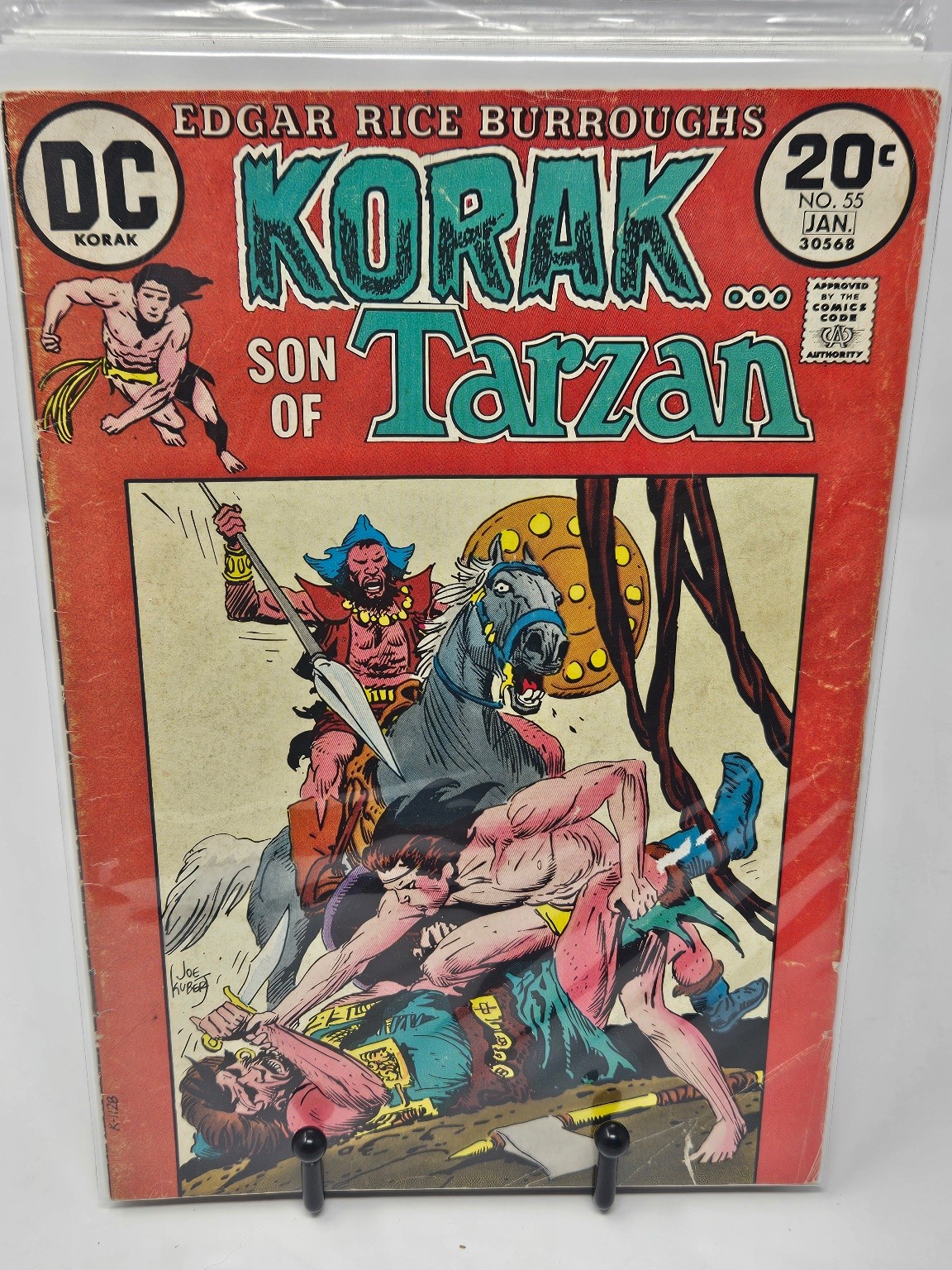Korak Son of Tarzan #55 DC Comics Joe Kubert Bronze Age