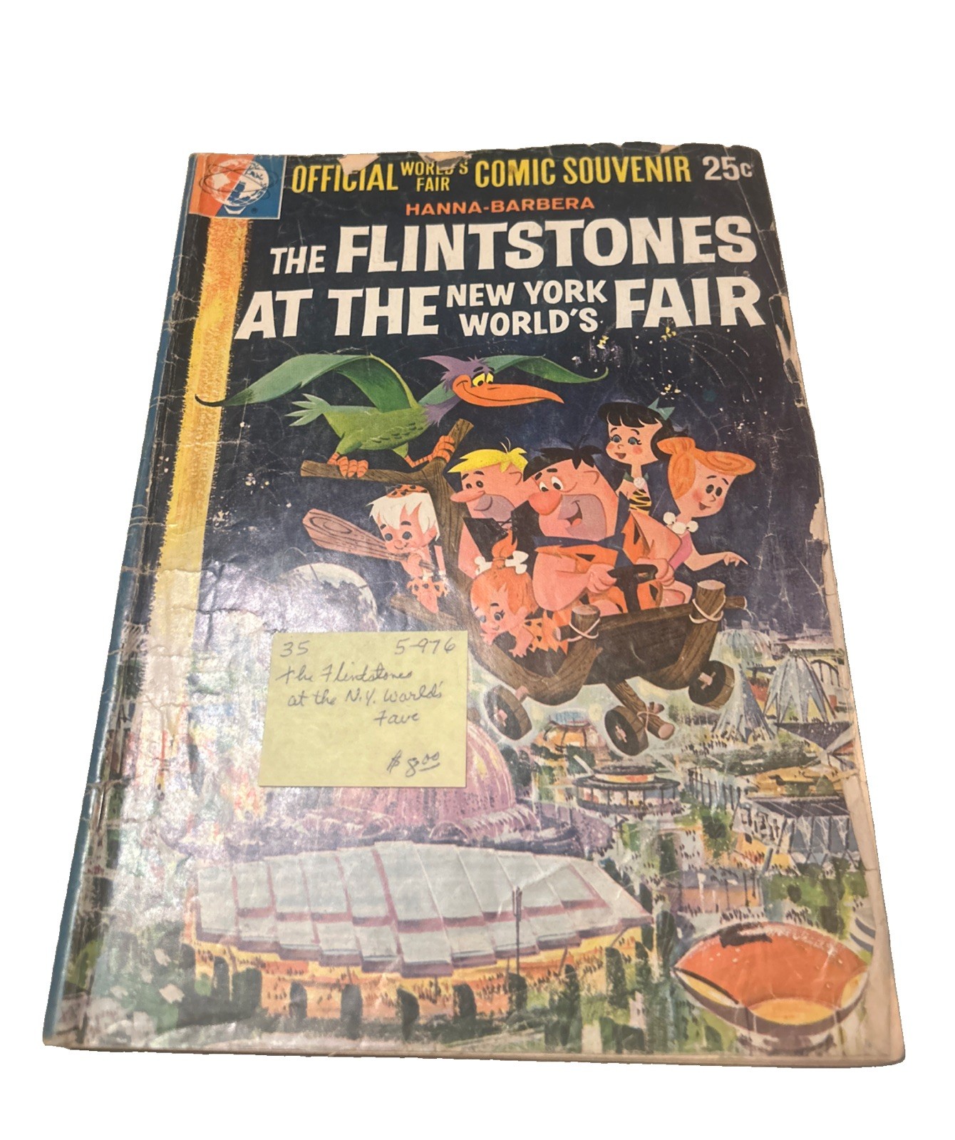 JW Books THE FLINTSTONES AT THE NEW YORK WORLD\'S FAIR (1964)