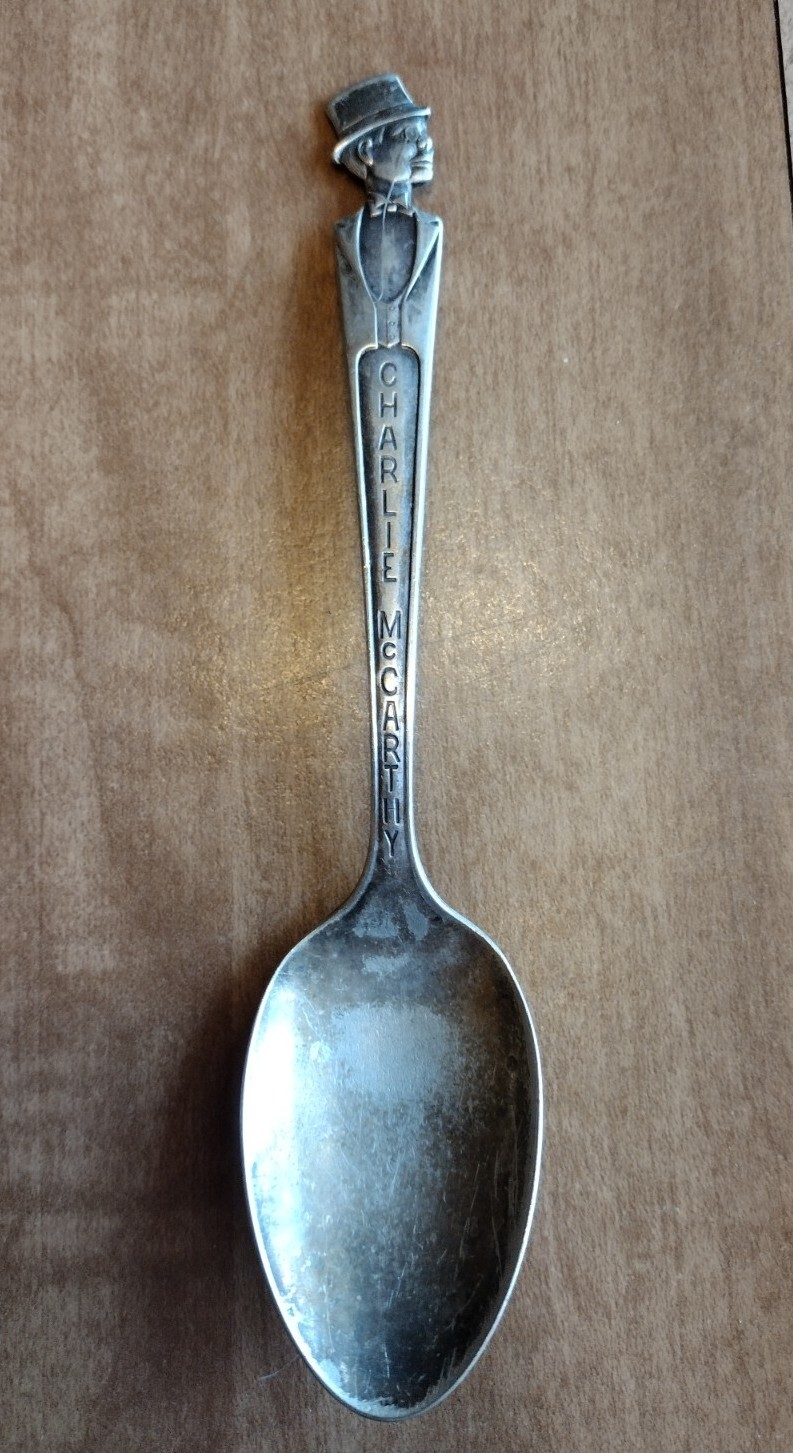 Vintage Charlie McCarthy Duchess Silverplate Spoon