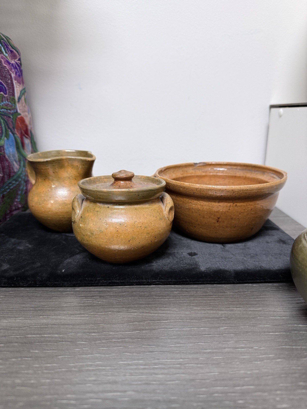 Lot of 3 North Carolina Pottery Pieces